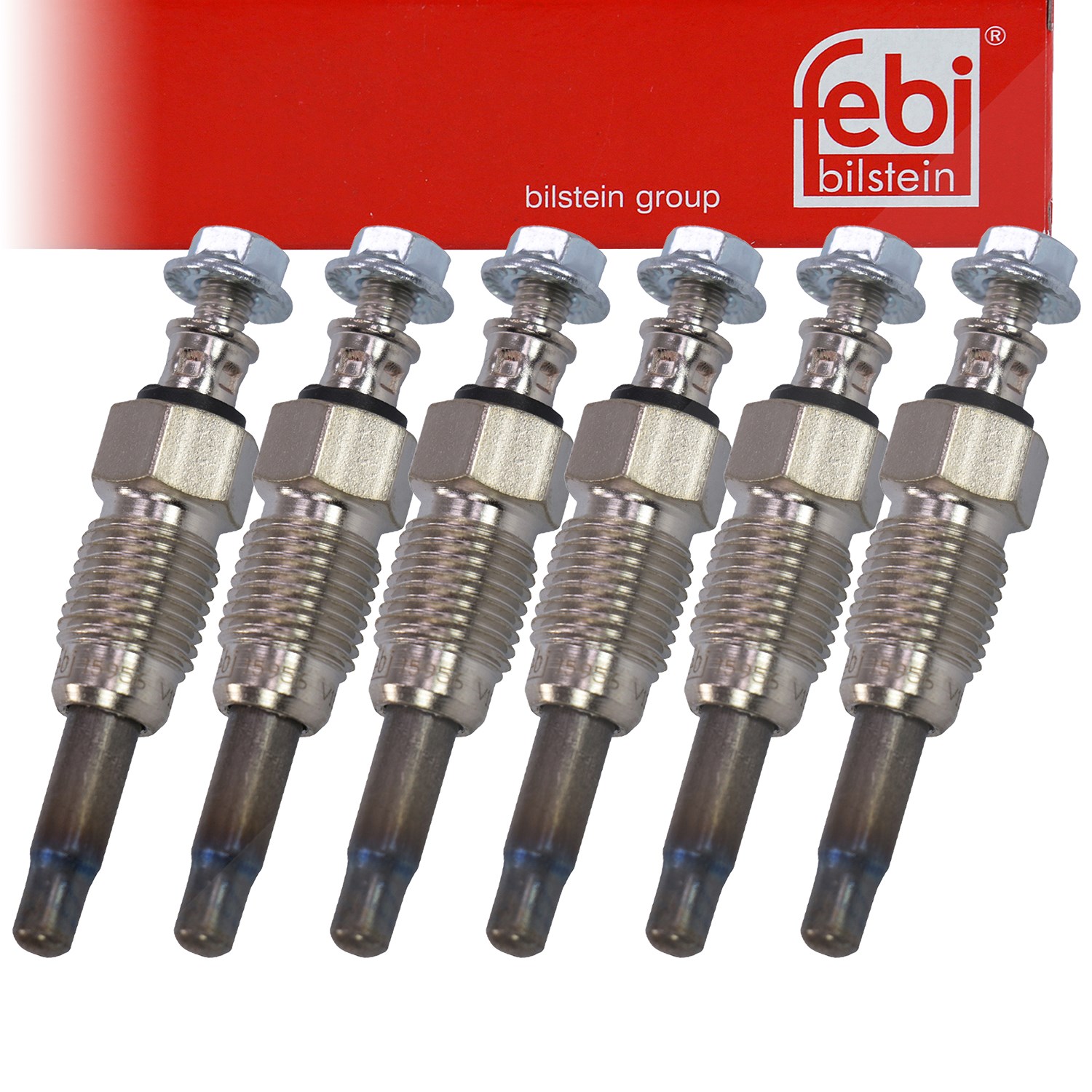 Febi Bilstein 6x Glühkerze [Hersteller-Nr. 15956] für VW, Volvo