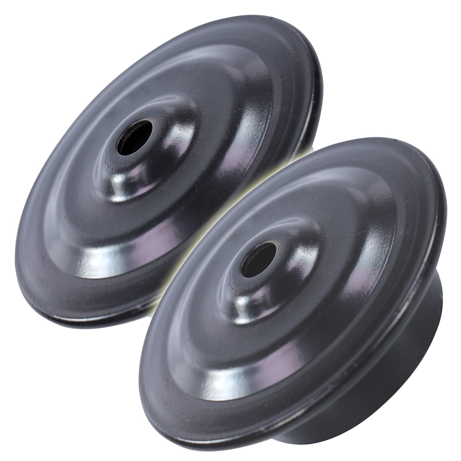 Bestprice 2x Federteller Hinterachse oben [Hersteller-Nr. 31468153] für Seat, VW