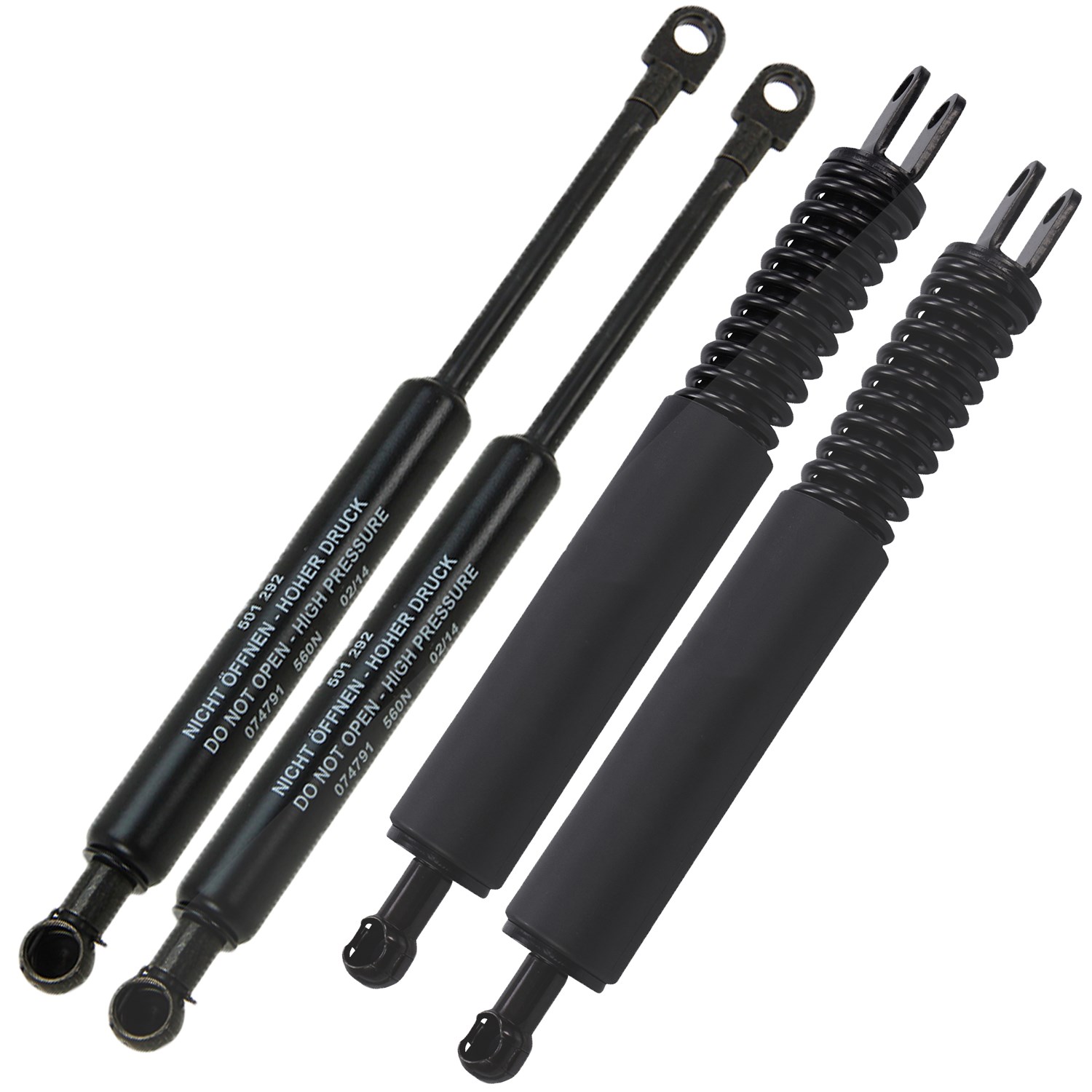 Bestprice 4x Gasfeder Heckklappe + Heckscheibe [Hersteller-Nr. 31468208] für BMW