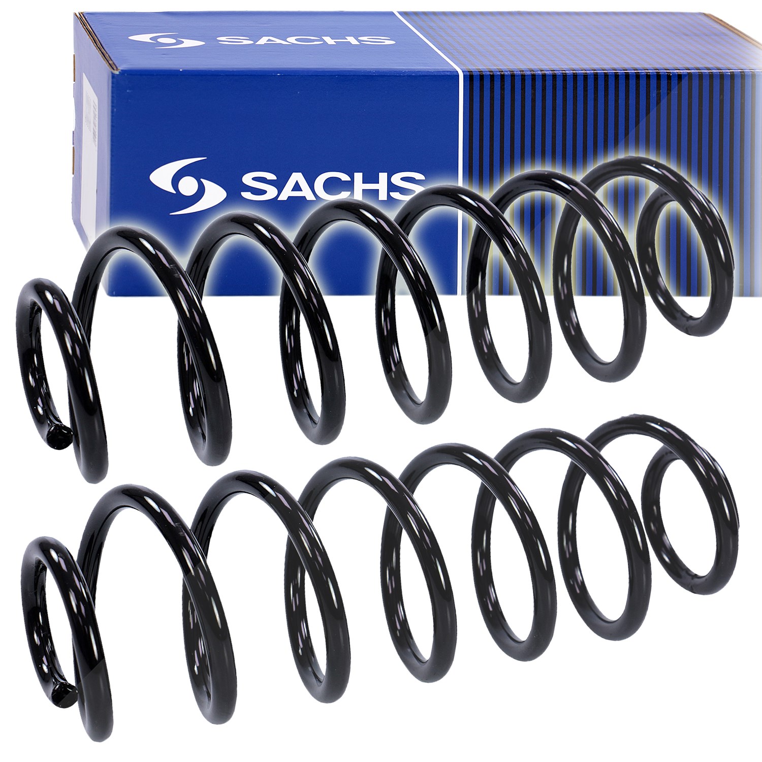 Sachs 2x Fahrwerksfeder Hinterachse [Hersteller-Nr. 994329] für Skoda, VW