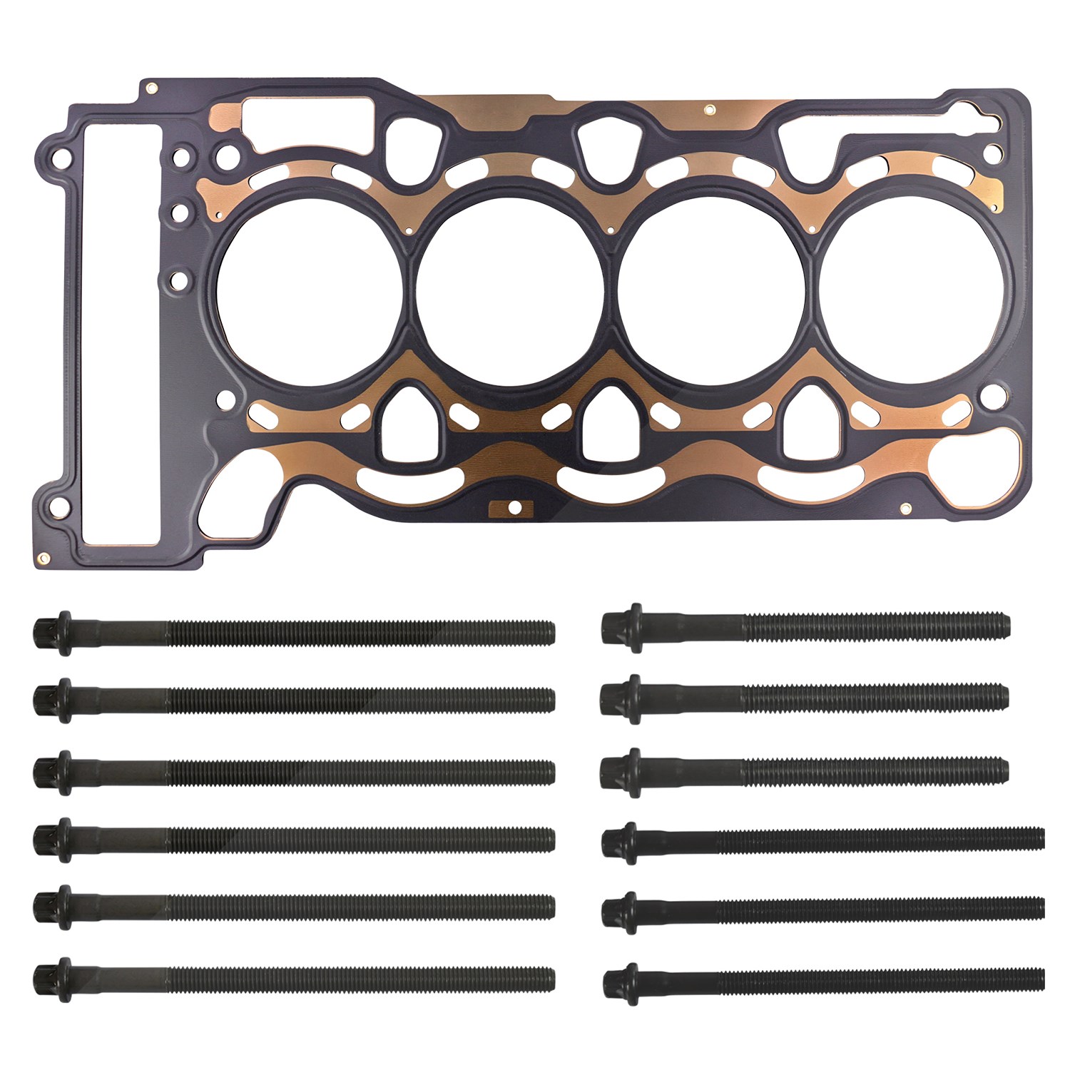 Bestprice Set Zylinderkopfdichtung + Schraubensatz [Hersteller-Nr. 34006228] für BMW