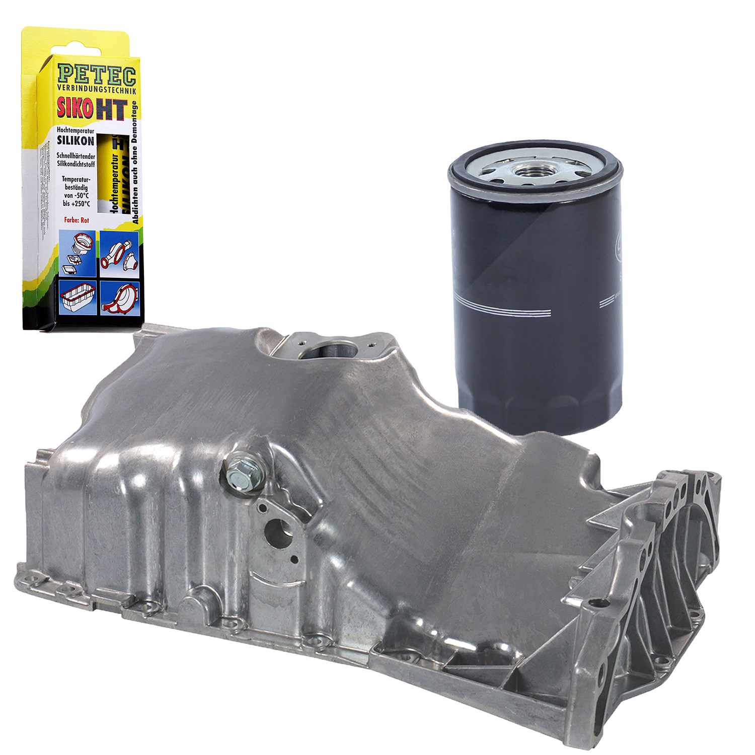 Bestprice Ölwanne + Filter + Dichtung [Hersteller-Nr. 10790164] für Audi