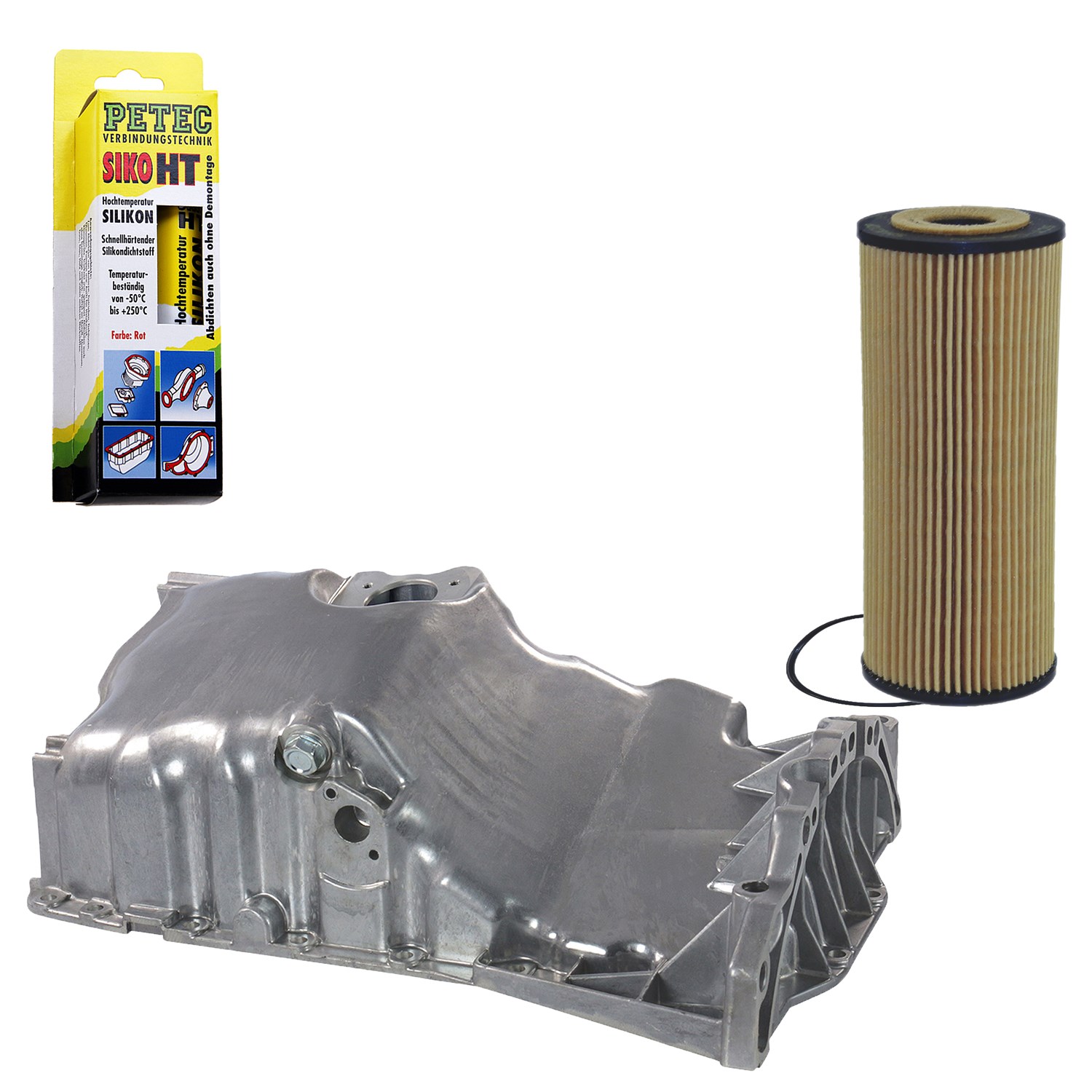 Bestprice Ölwanne + Filter + Dichtung [Hersteller-Nr. 10790165] für VW, Audi
