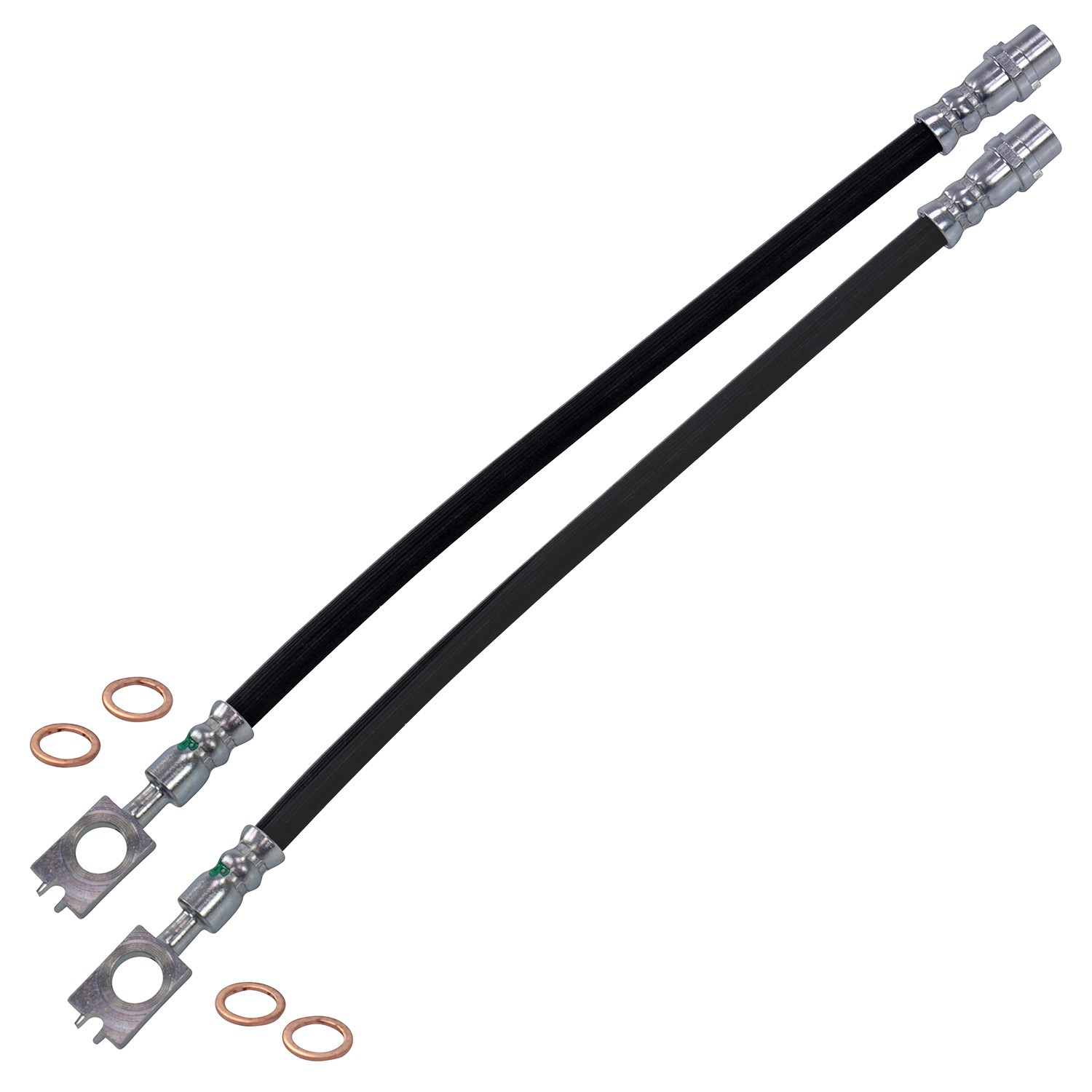 Bestprice 2x Bremsschlauch Hinterachse [Hersteller-Nr. 34005146] für Audi, VW