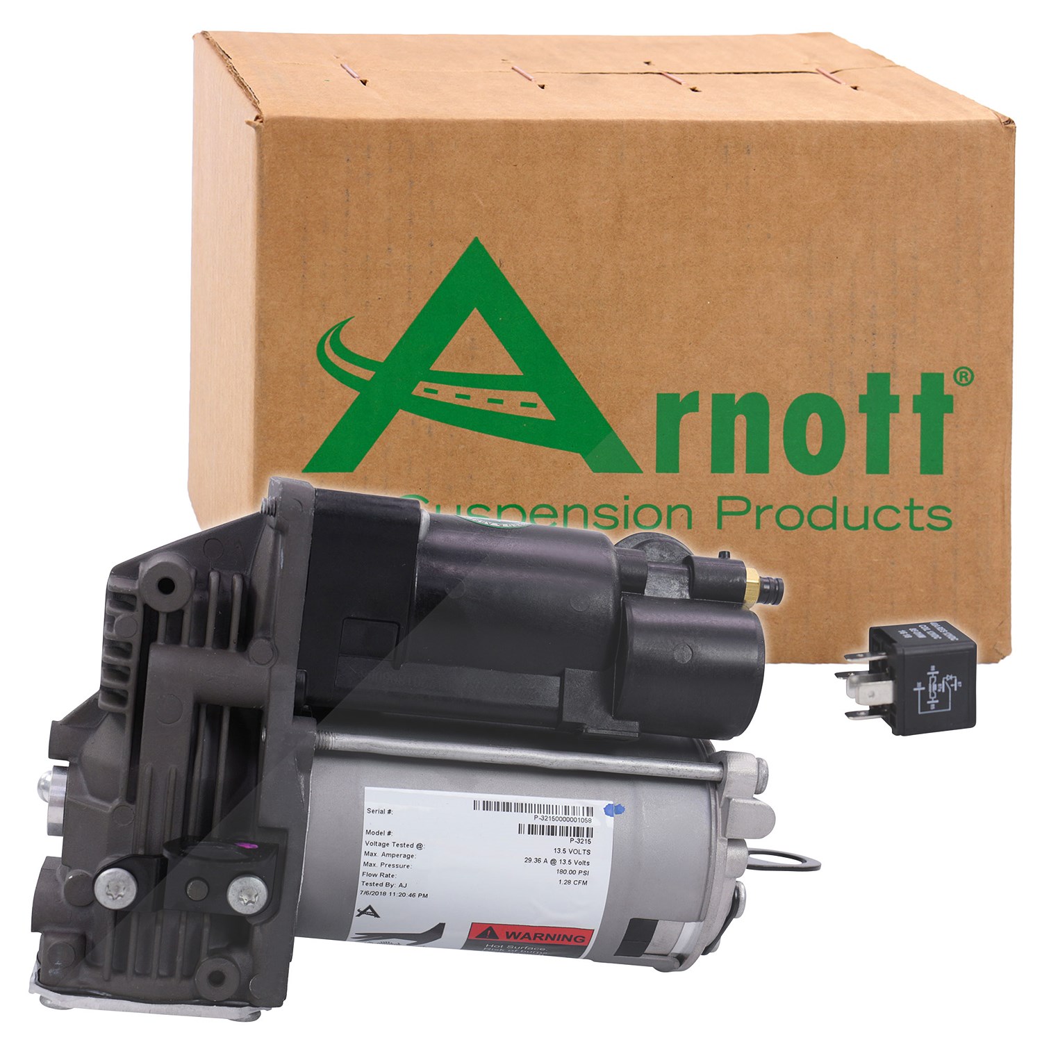 Arnott Kompressor, Druckluftanlage [Hersteller-Nr. P-3215] für Mercedes-Benz