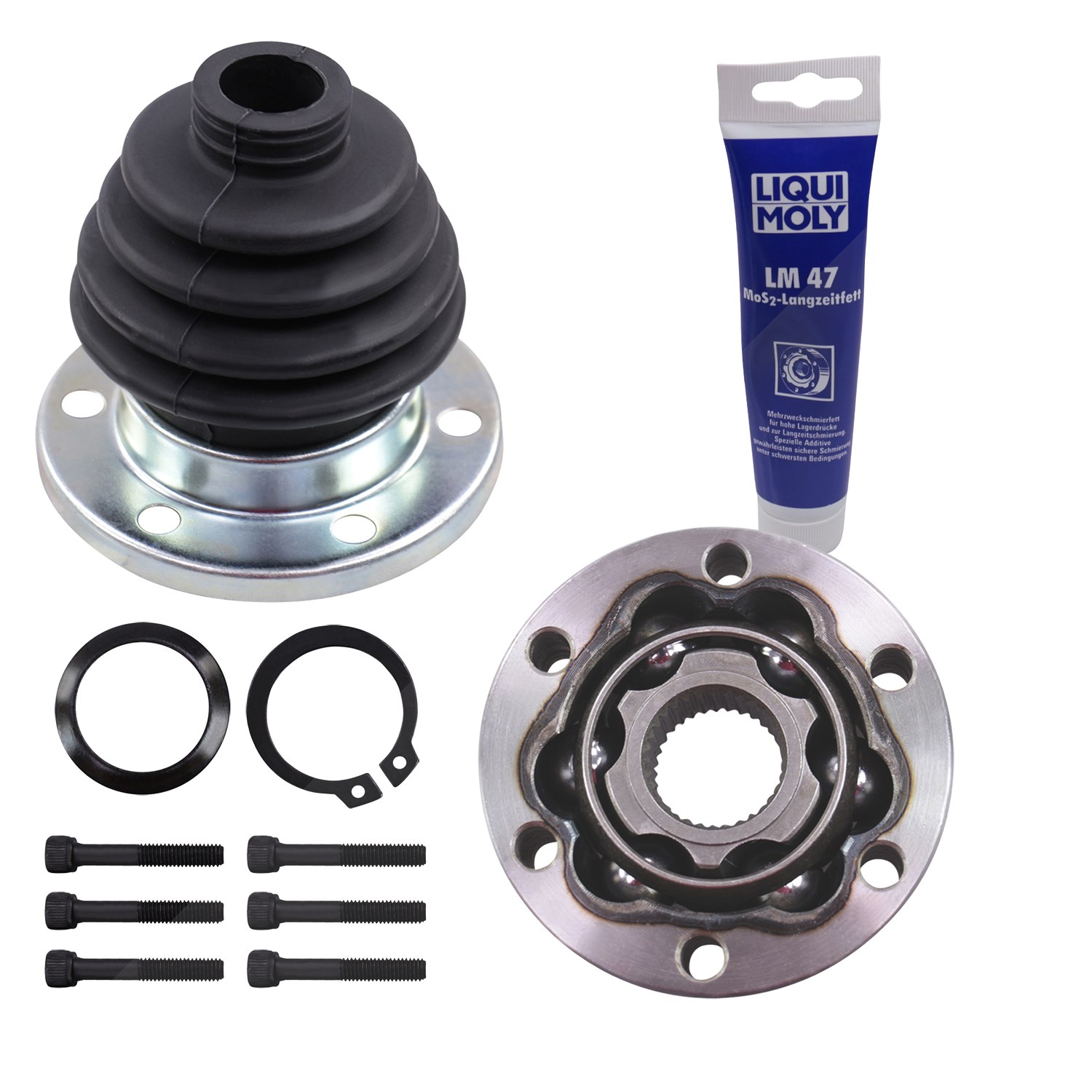 Atec Gelenksatz Antriebswelle Getriebeseitig [Hersteller-Nr. 10660598] für VW, Audi, Skoda, Seat