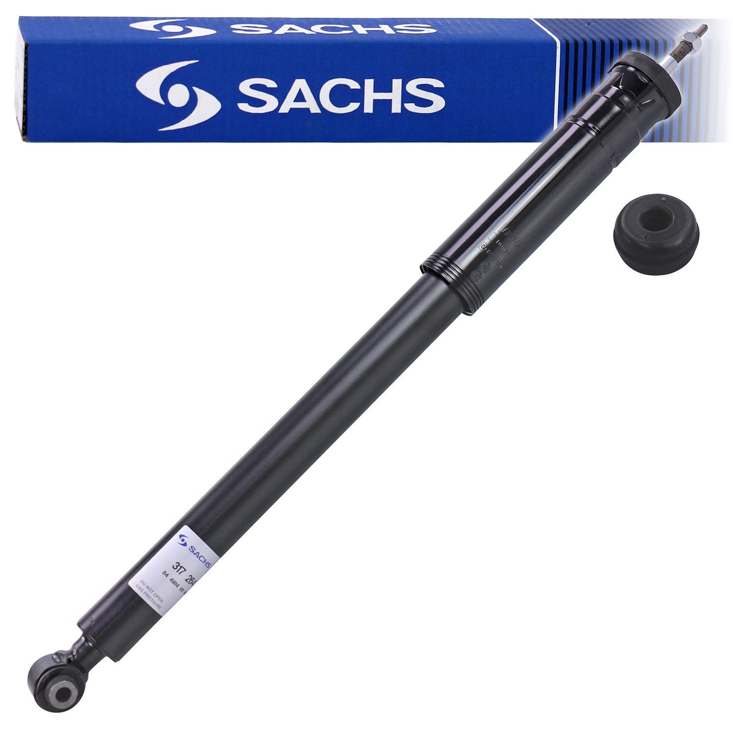 Sachs 1x Stoßdämpfer Hinterachse Gas Gasdruck [Hersteller-Nr. 317264] für Mercedes-Benz