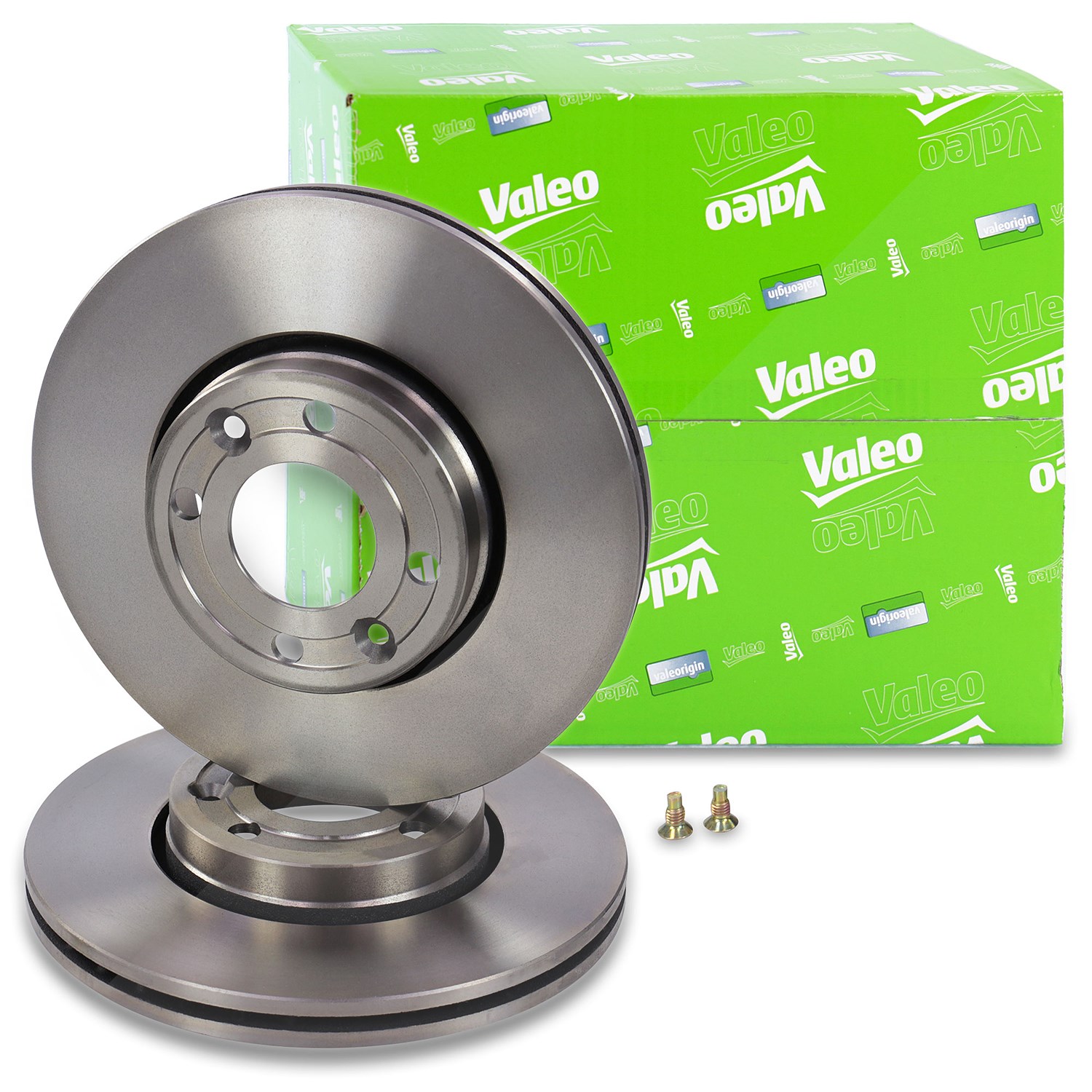 Valeo Bremsscheibe Vorderachse Belüftet [Hersteller-Nr. 186764] für Lada, Nissan, Renault, Dacia