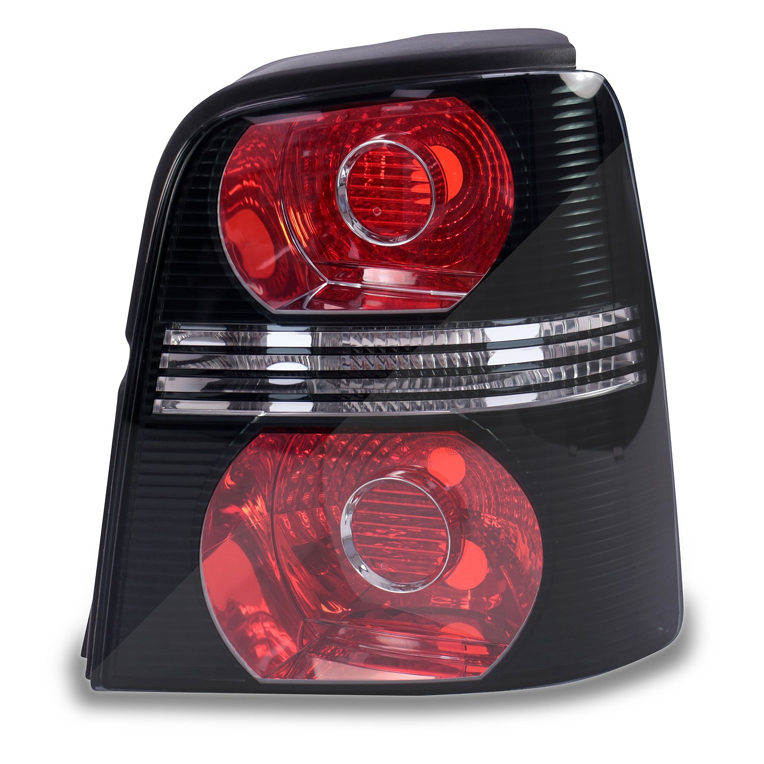 Bestprice Heckleuchte schwarz rechts ohne Lampenträger [Hersteller-Nr. 31529504] für VW