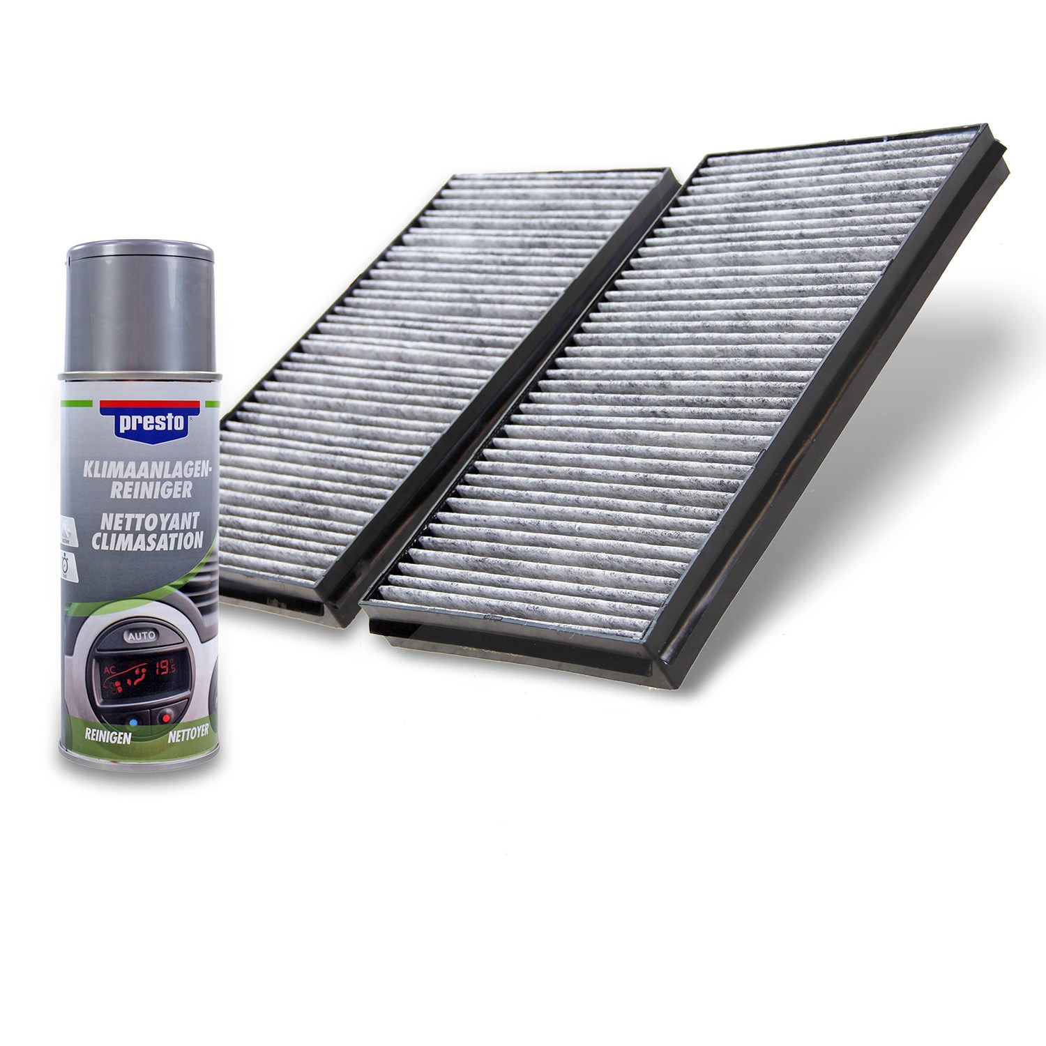 Bestprice Innenraumfilter + 400ml Presto Klimaanlagen Reiniger [Hersteller-Nr. 31301803] für BMW, Alpina