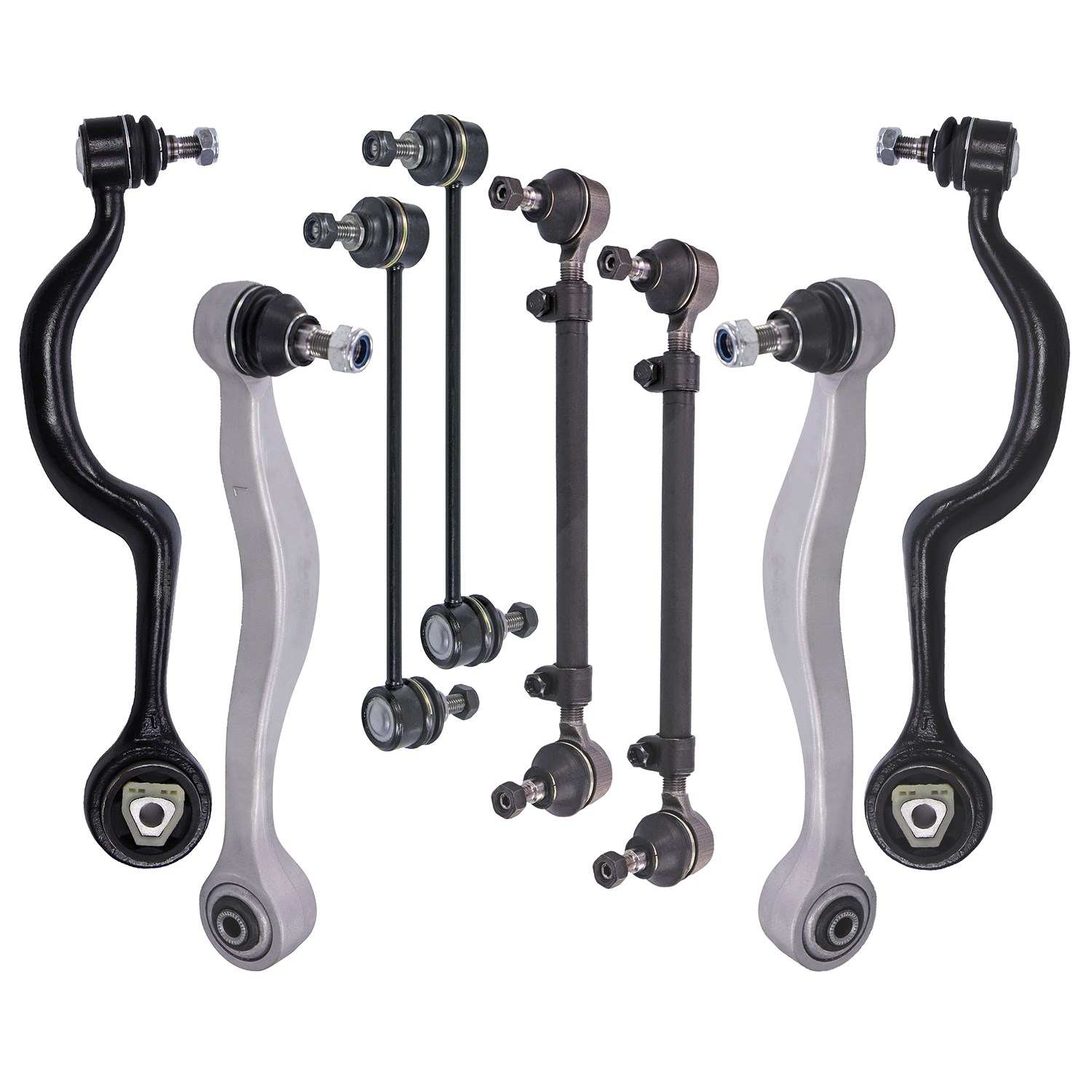 Bestprice Querlenkersatz Stahl/Aluminium 8-Teilig [Hersteller-Nr. 10661413] für BMW