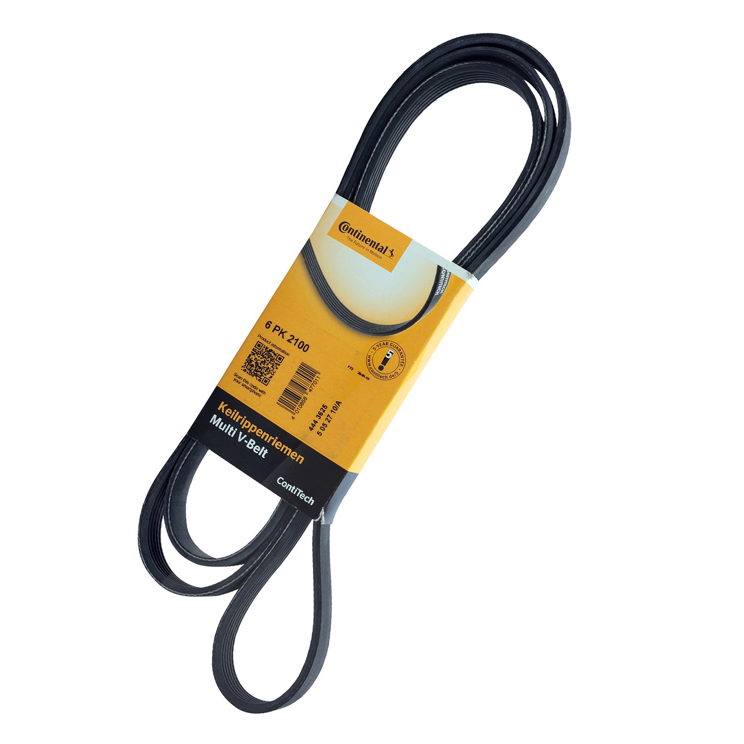 Continental Ctam Keilrippenriemen [Hersteller-Nr. 6PK2100] für Lexus, Jeep, Mercedes-Benz, Ford, Ssangyong, Daewoo, Cadillac, Land Rover, Mazda, Chrys