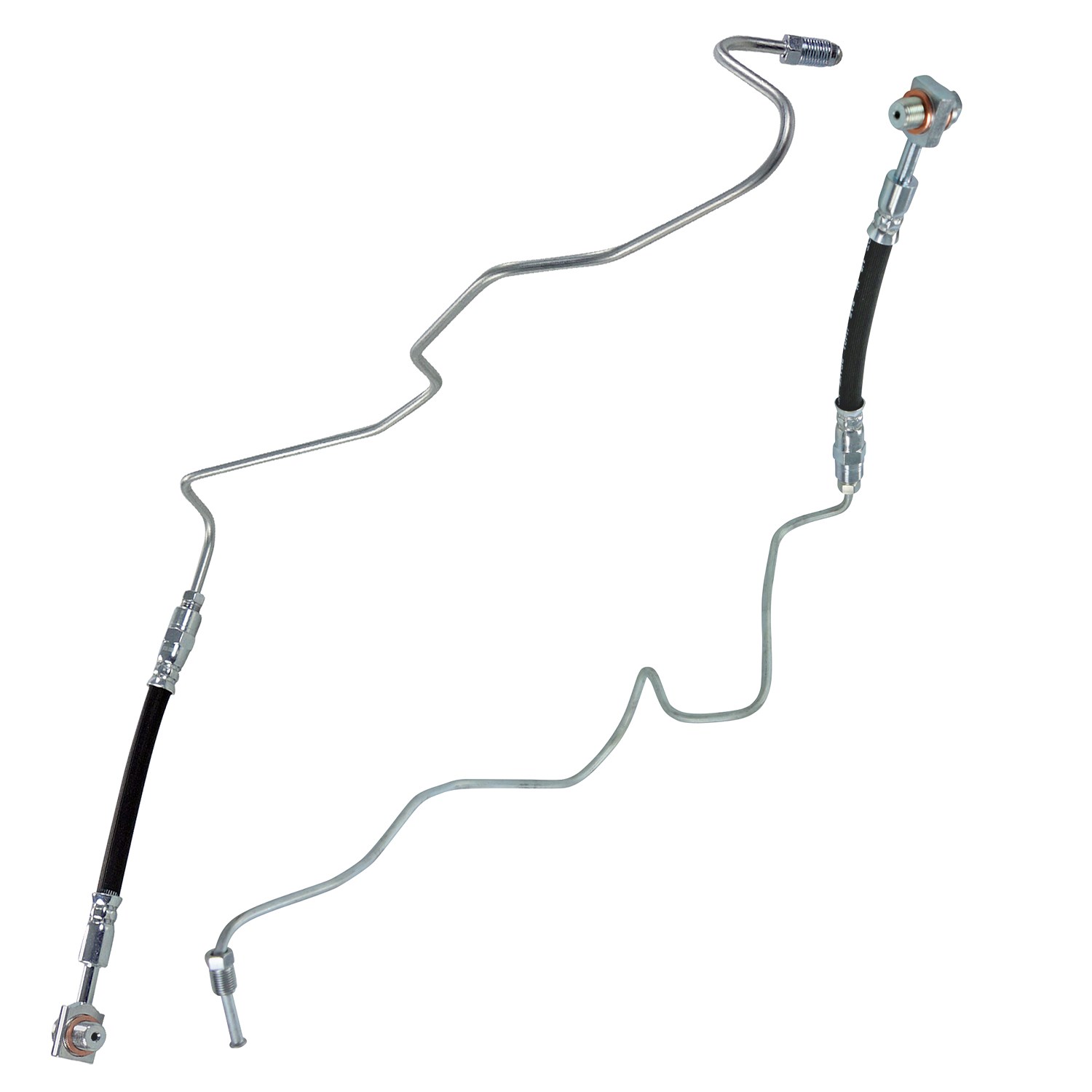 Bestprice 2x Bremsschlauch hinten [Hersteller-Nr. 10620157] für Seat, VW, Skoda