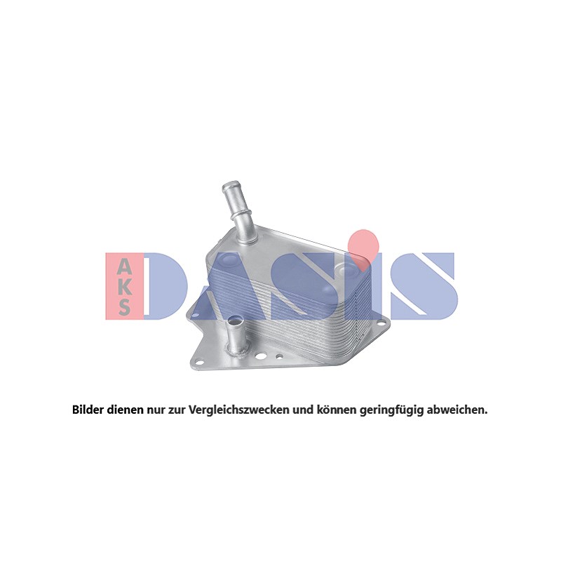 Aks Dasis Ölkühler, Motoröl [Hersteller-Nr. 156008N] für Cadillac, Saab, Opel, Fiat