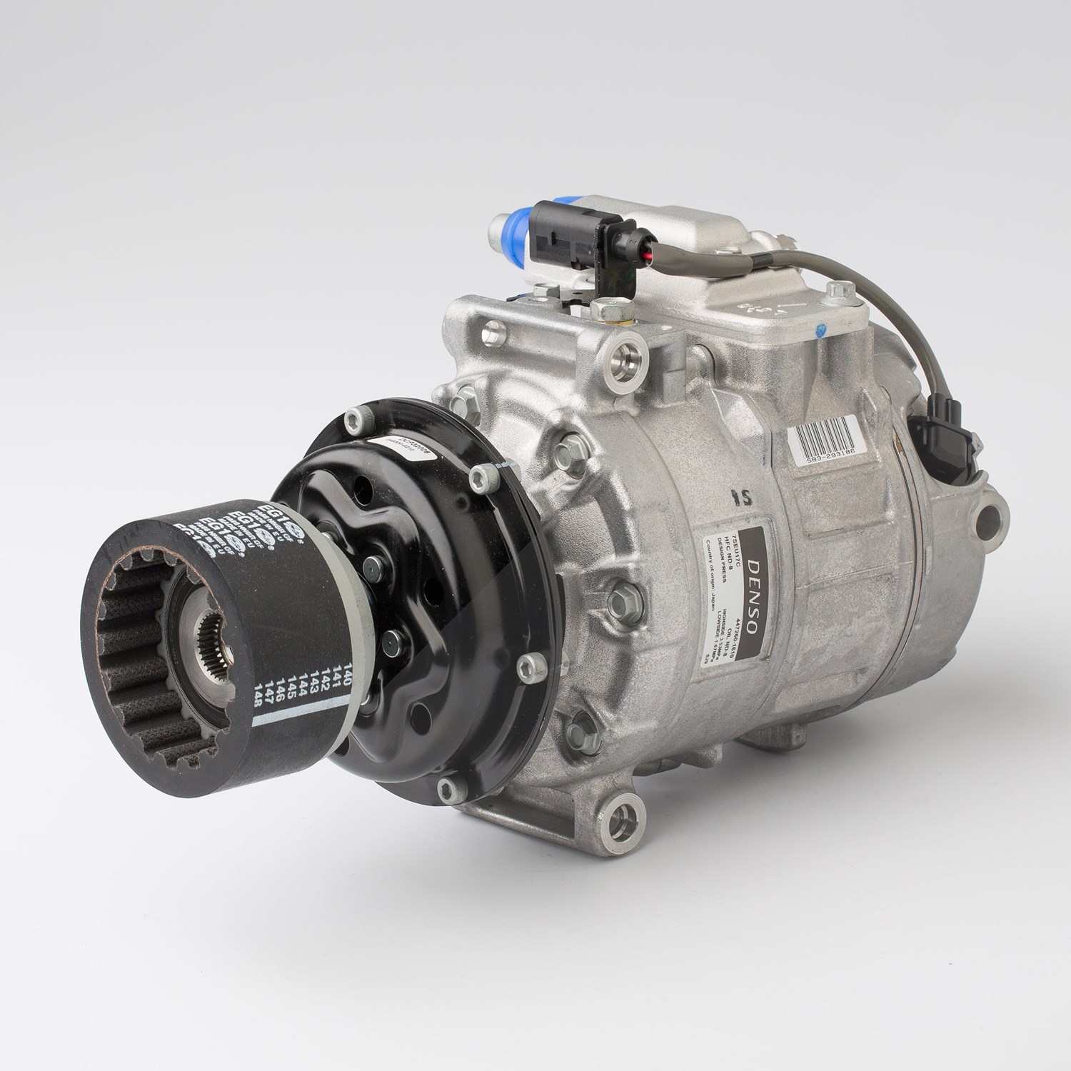 Denso Klimakompressor + Freilauf + Kupplung [Hersteller-Nr. DCP32006K] für VW