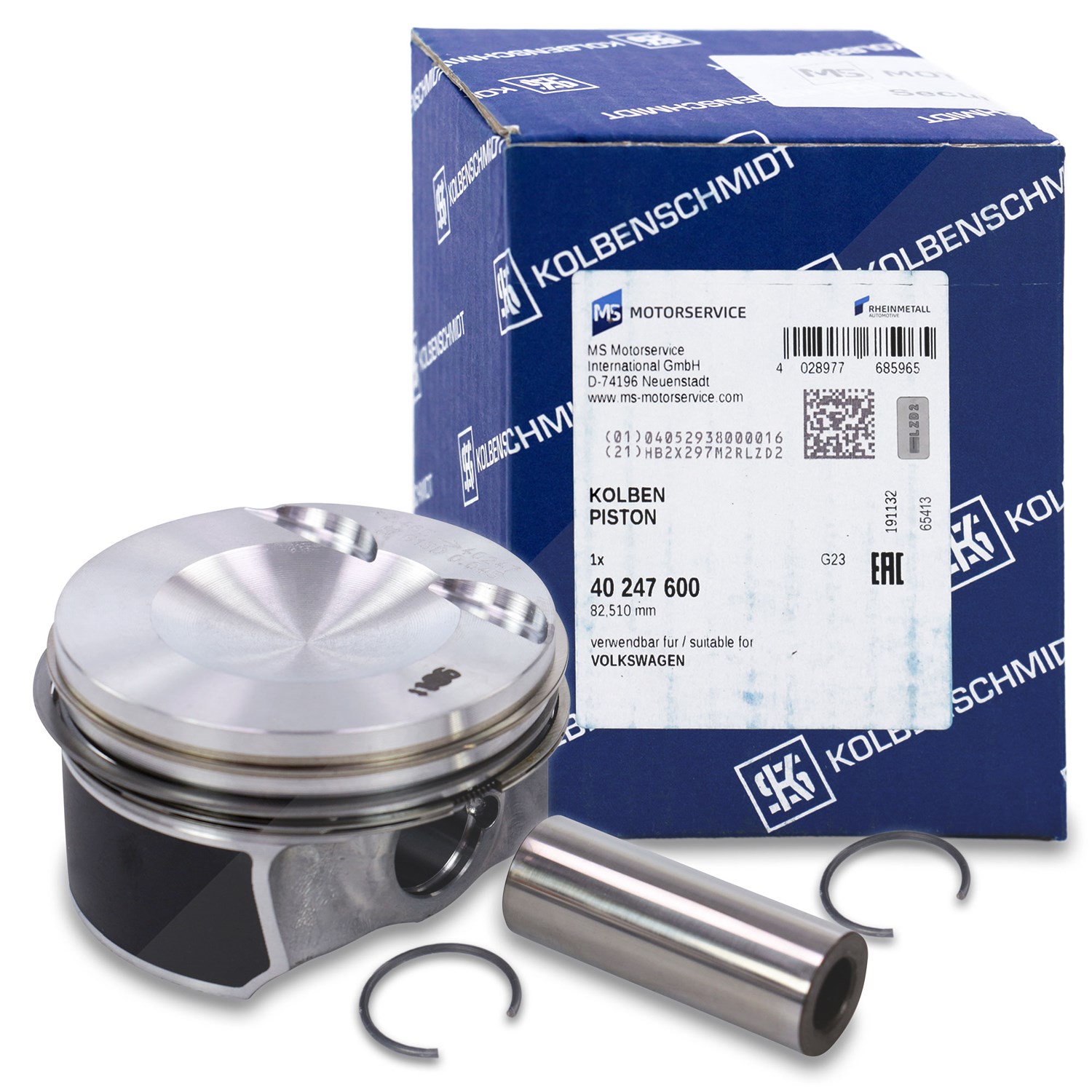 Kolbenschmidt Kolben [Hersteller-Nr. 40247600] für Seat, Skoda, Audi, VW