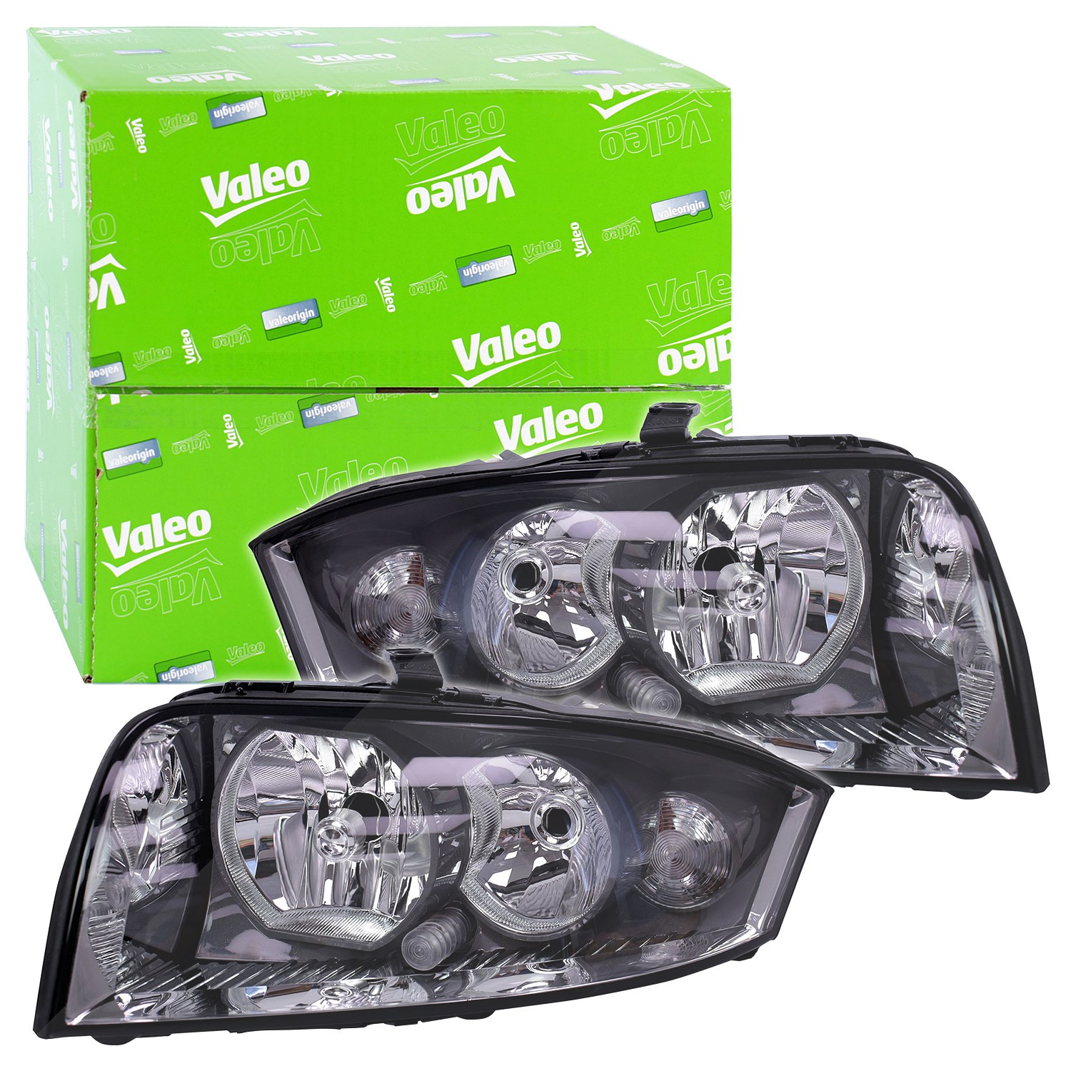 Valeo 2x Hauptscheinwerfer links+rechts [Hersteller-Nr. 31527086] für Audi