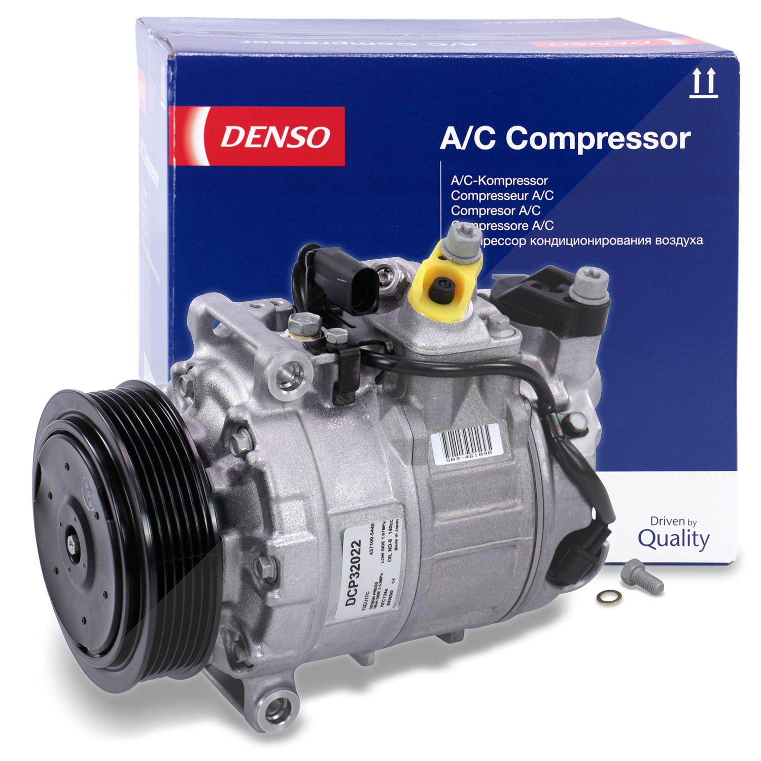 Denso Kompressor, Klimaanlage [Hersteller-Nr. DCP32022] für Audi, VW, Porsche