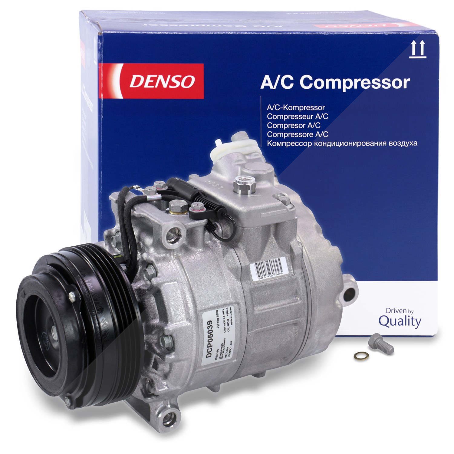 Denso Kompressor, Klimaanlage [Hersteller-Nr. DCP05039] für BMW