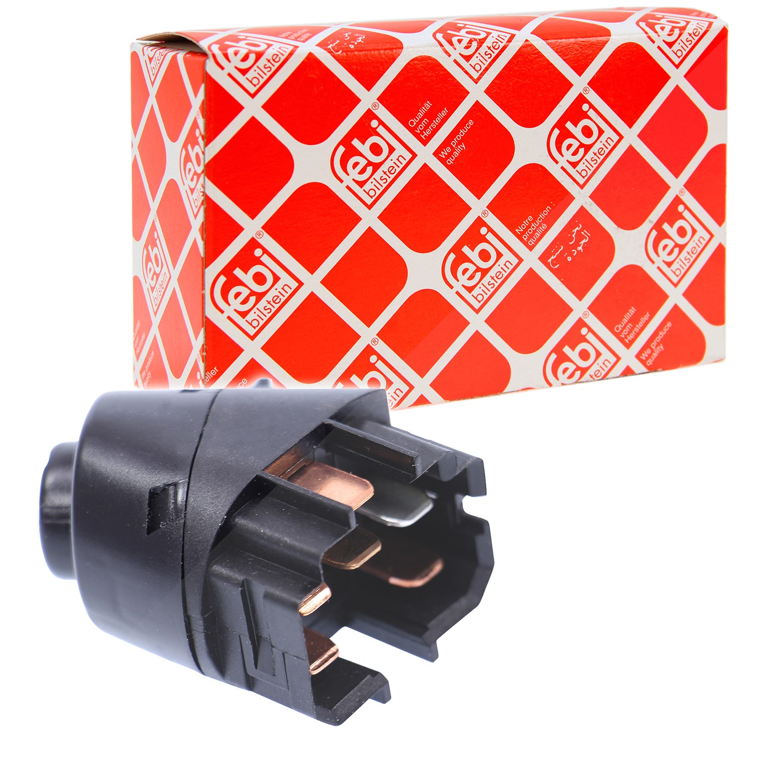Febi Bilstein 1x Zünd-/Startschalter [Hersteller-Nr. 29878] für VW, Seat