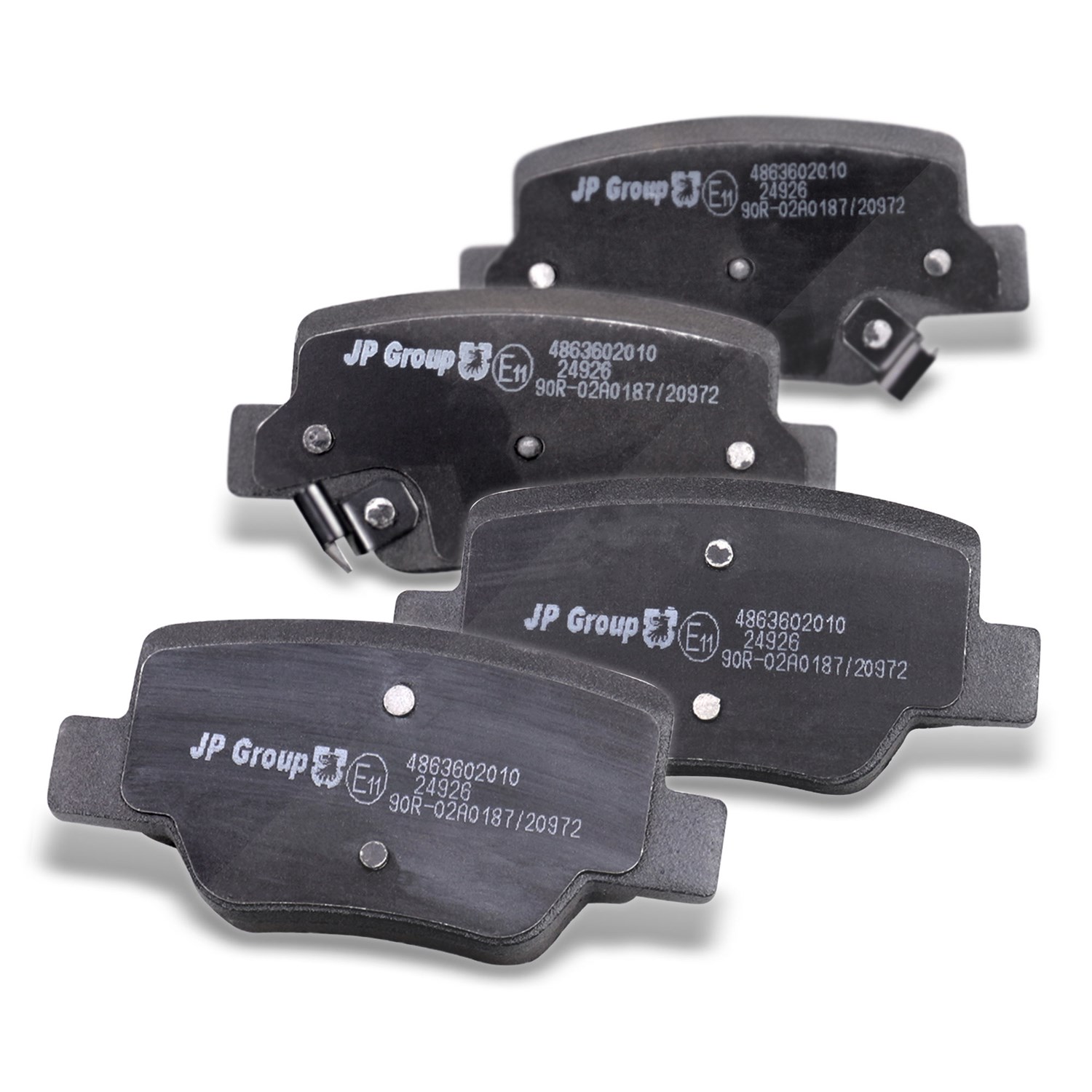 Jp Group Bremsbeläge hinten (Satz) [Hersteller-Nr. 4863602010] für Toyota