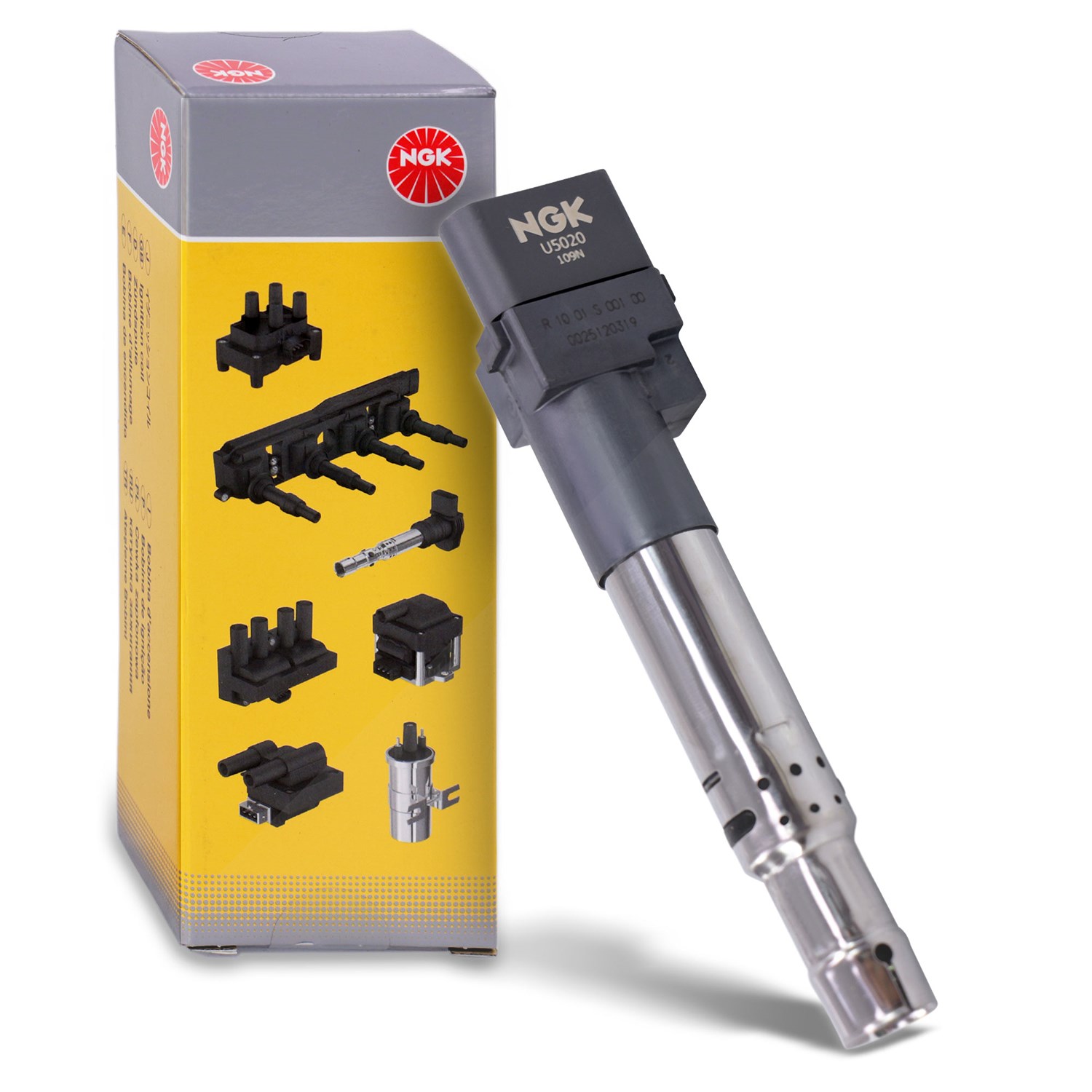 Ngk Zündspule [Hersteller-Nr. 48065] für Skoda, VW, Porsche, Audi