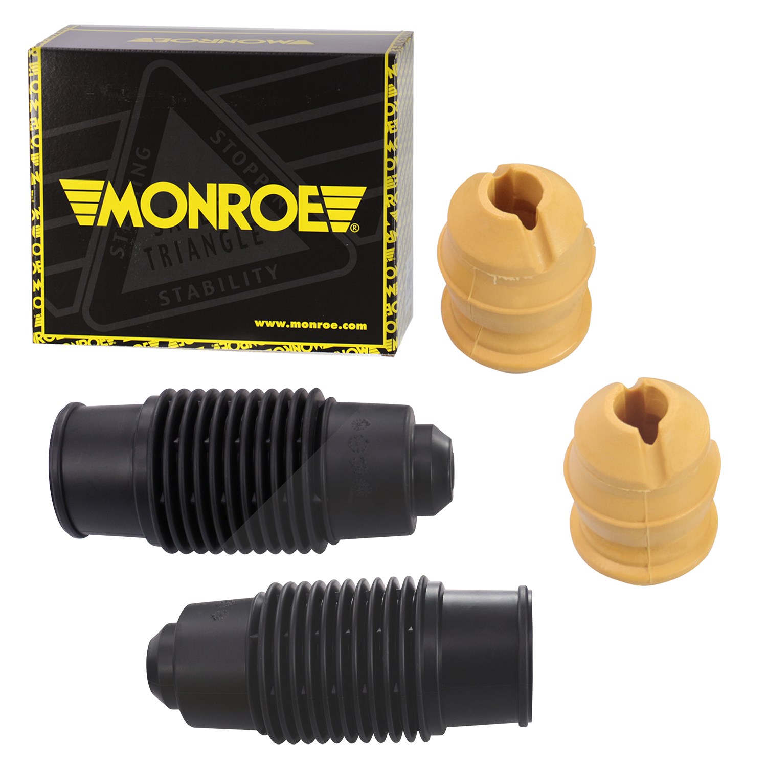 Monroe Staubschutzsatz, Stoßdämpfer Vorderachse [Hersteller-Nr. PK060] für VW, Ford, Seat