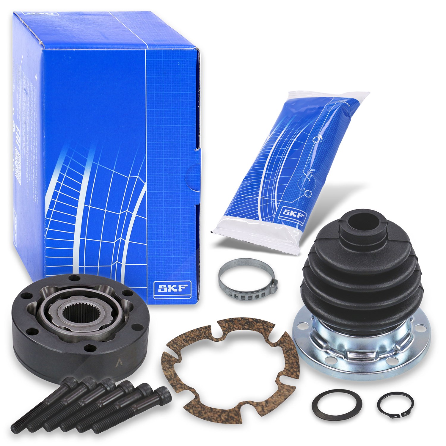 Skf Gelenksatz, Antriebswelle [Hersteller-Nr. VKJA8004] für Porsche, VW