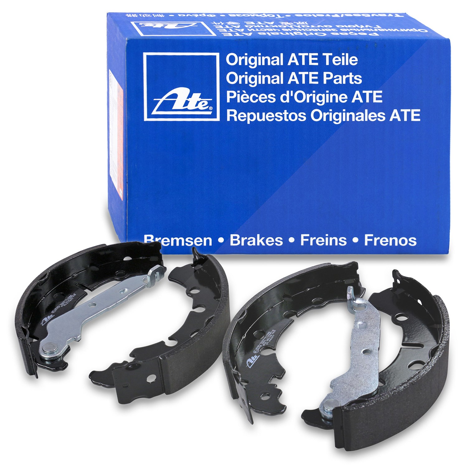 Ate Bremsbackensatz Trommelbremse [Hersteller-Nr. 03.0137-0394.2] für Ford, Mazda