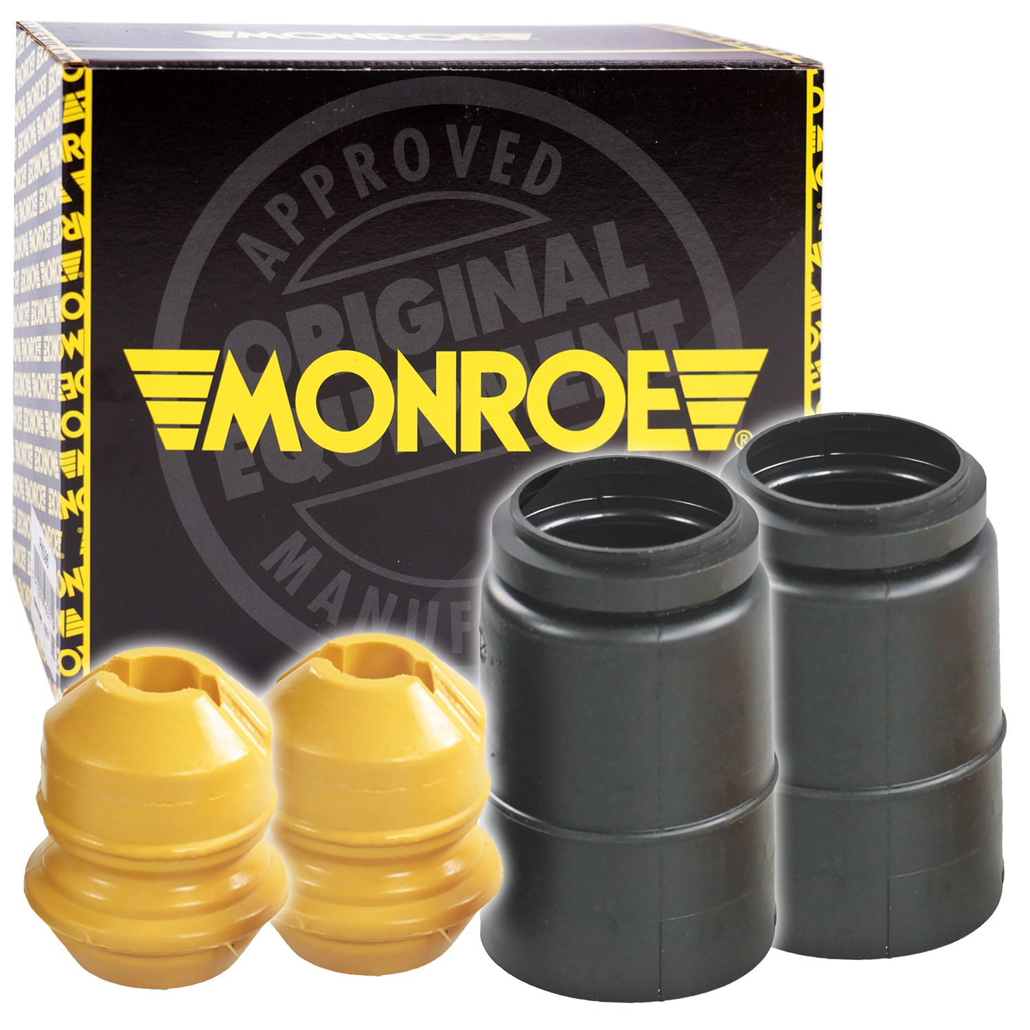 Monroe Staubschutzsatz, Stoßdämpfer Vorderachse [Hersteller-Nr. PK051] für VW, Mazda, Seat