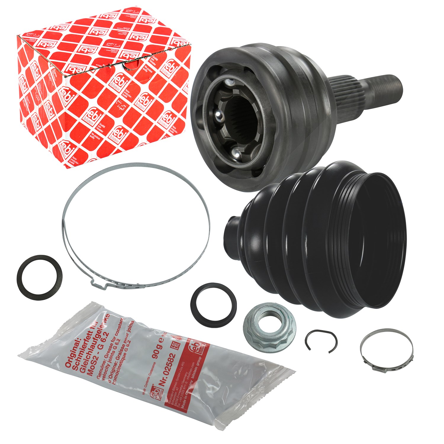 Febi Bilstein Gelenksatz, Antriebswelle [Hersteller-Nr. 33252] für Skoda, VW, Audi, Seat