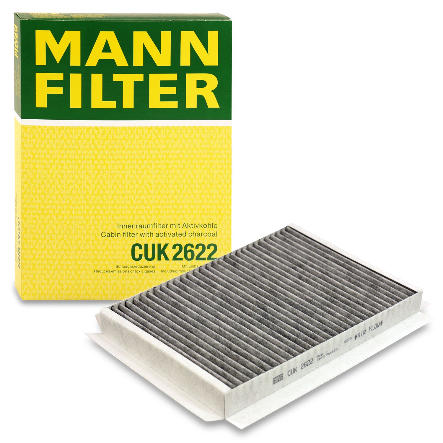 Mann-filter Filter, Innenraumluft [Hersteller-Nr. CUK2622] für Opel, Chevrolet, Vauxhall