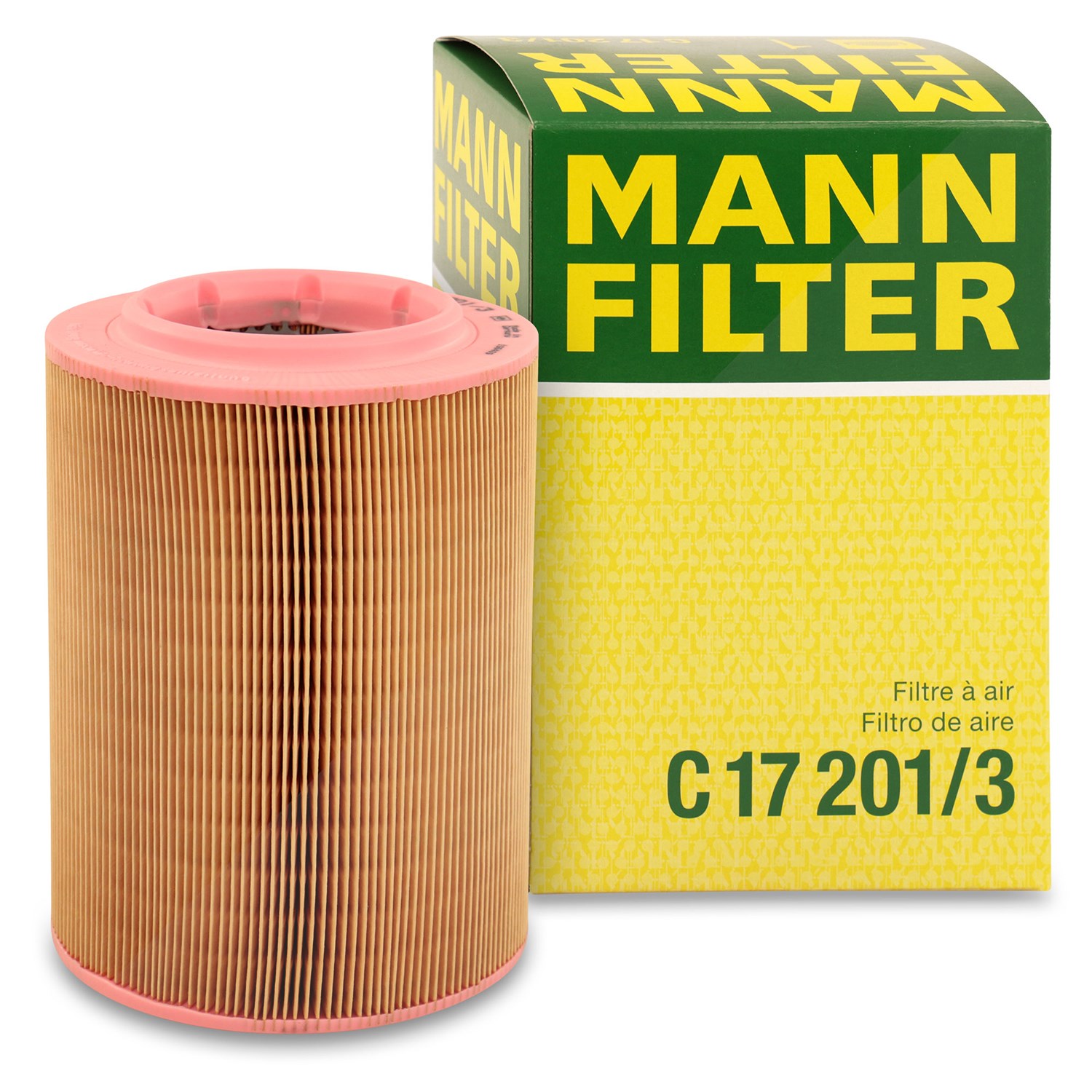 Mann-filter Luftfilter [Hersteller-Nr. C17201/3] für VW