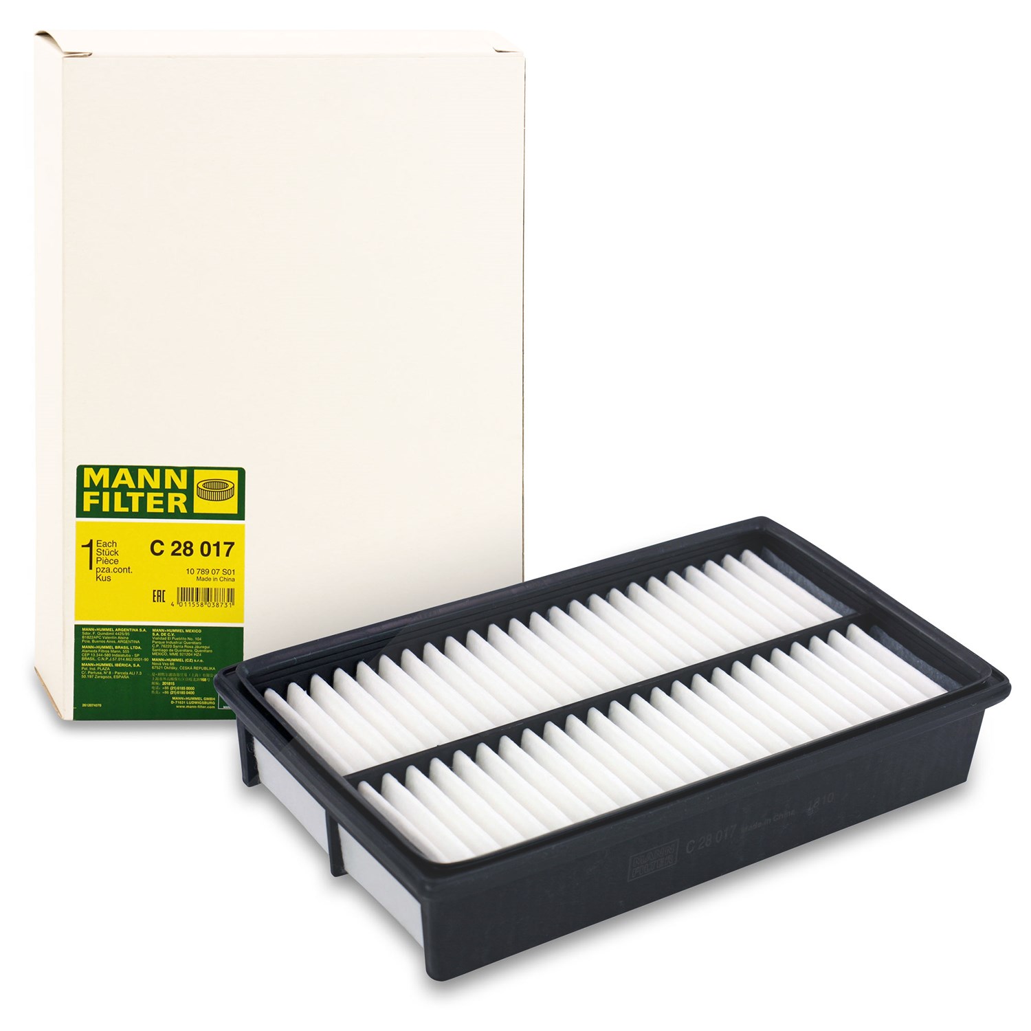Mann-filter Luftfilter [Hersteller-Nr. C28017] für Mazda