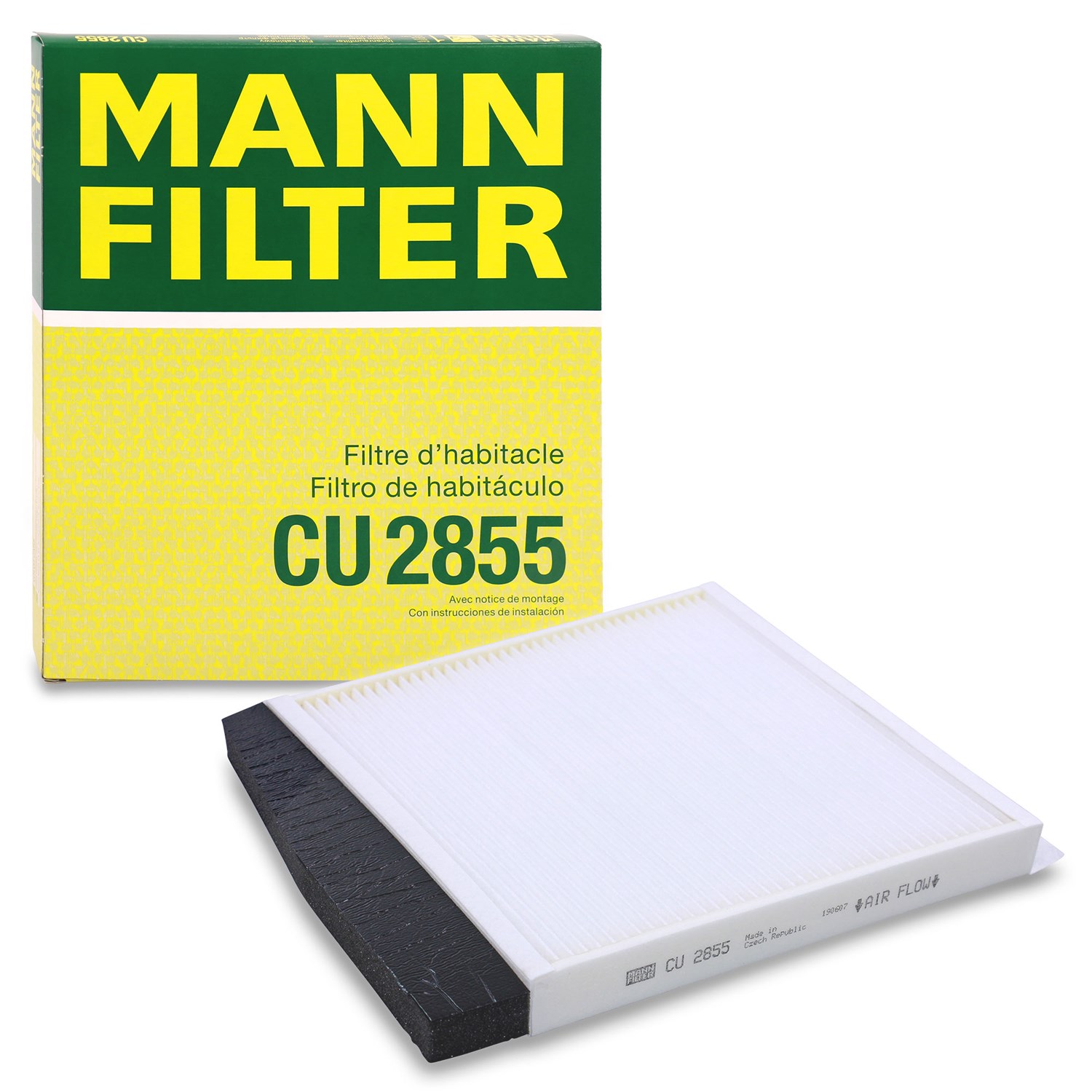 Mann-filter Filter, Innenraumluft [Hersteller-Nr. CU2855] für Volvo