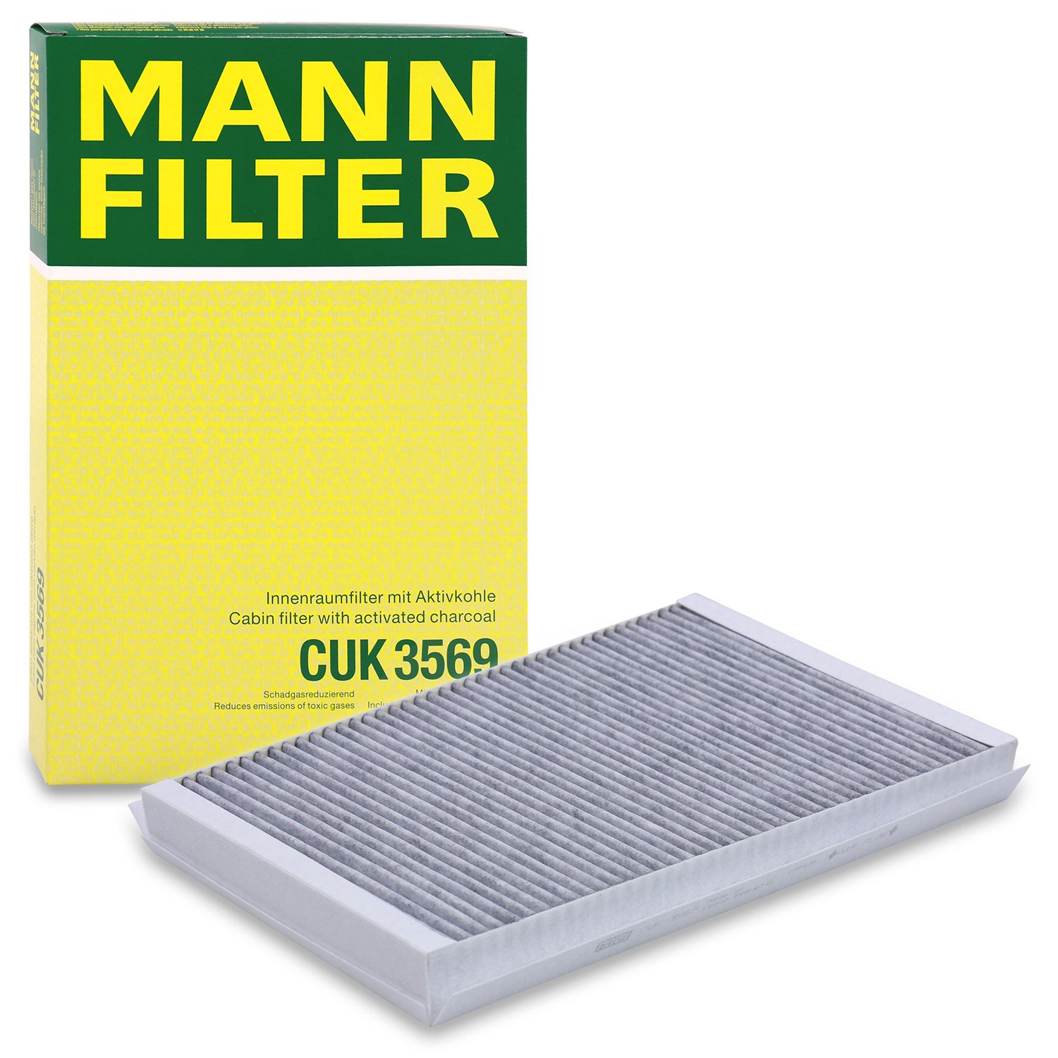 Mann-filter Filter, Innenraumluft [Hersteller-Nr. CUK3569] für VW, Mercedes-Benz