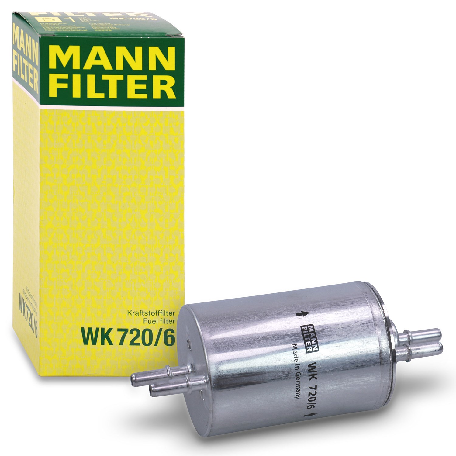 Mann-filter Kraftstofffilter [Hersteller-Nr. WK720/6] für Seat, Audi