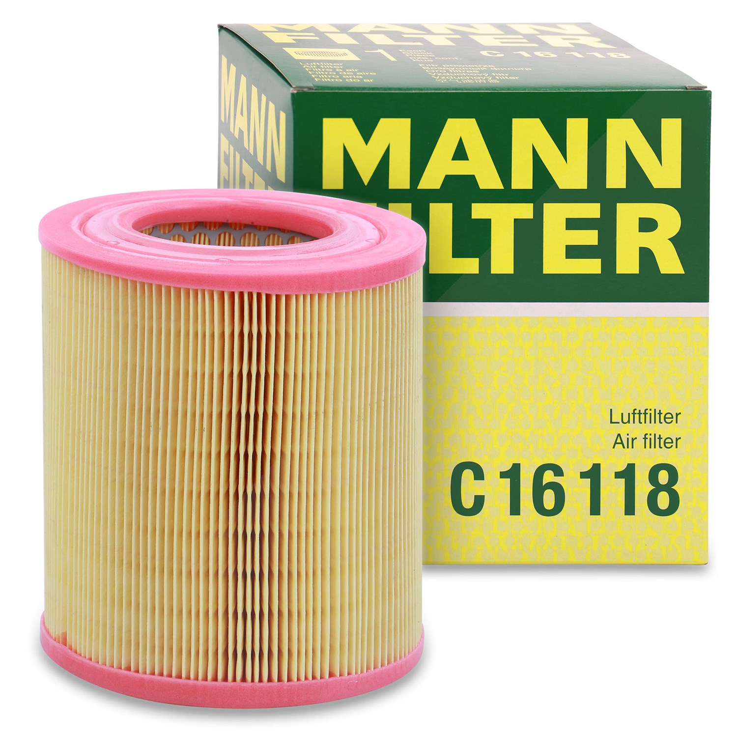 Mann-filter Luftfilter [Hersteller-Nr. C16118] für Audi