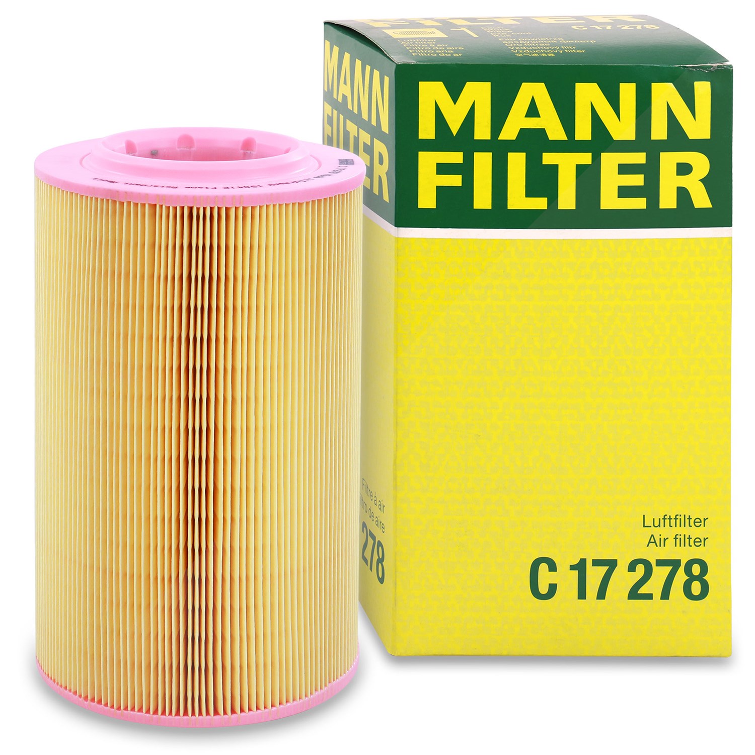 Mann-filter Luftfilter [Hersteller-Nr. C17278] für Citroën, Peugeot, Fiat