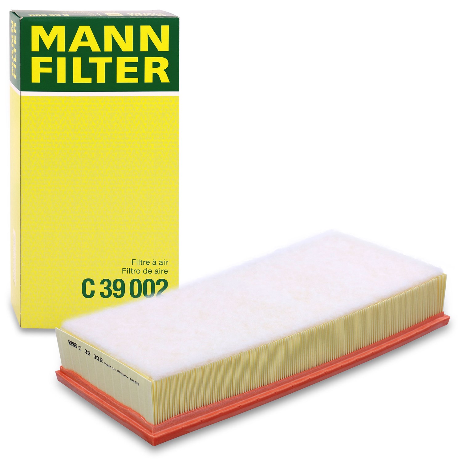Mann-filter Luftfilter [Hersteller-Nr. C39002] für Audi, Land Rover, VW, Porsche