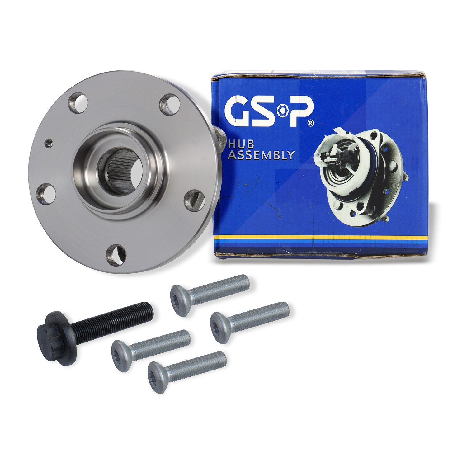 Gsp 1x Radlager Vorderachse [Hersteller-Nr. 9336007K] für Seat, Skoda, VW, Audi