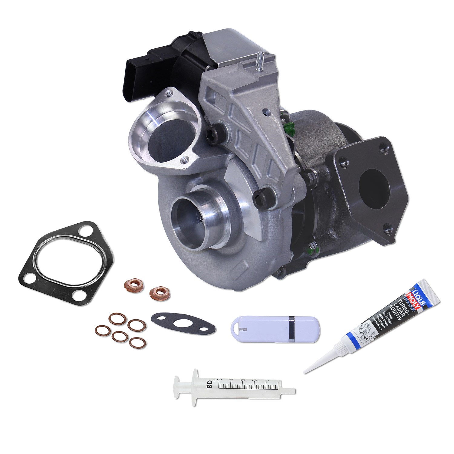 Bestprice Turbolader + Montagematerial [Hersteller-Nr. 40180608] für BMW
