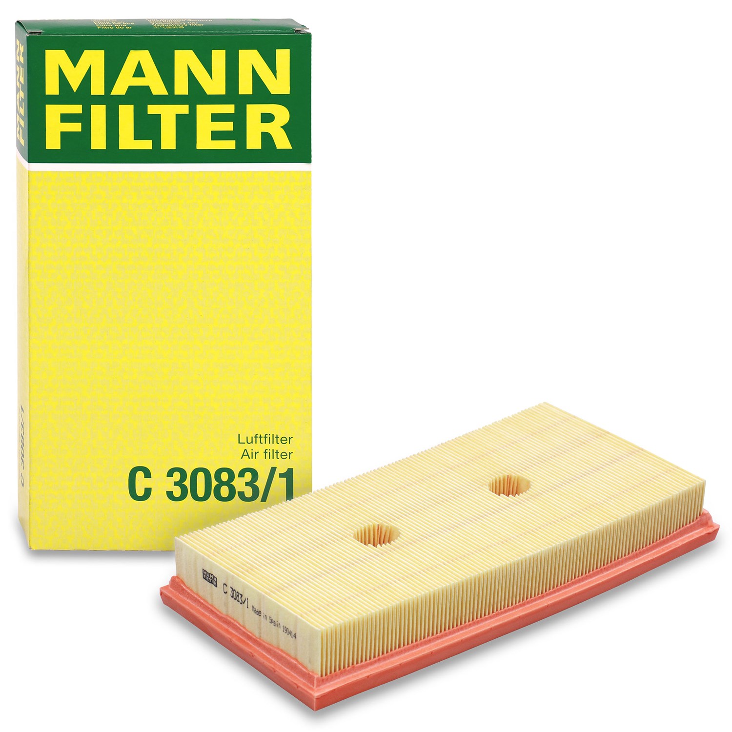 Mann-filter Luftfilter [Hersteller-Nr. C3083/1] für Skoda, Audi, VW