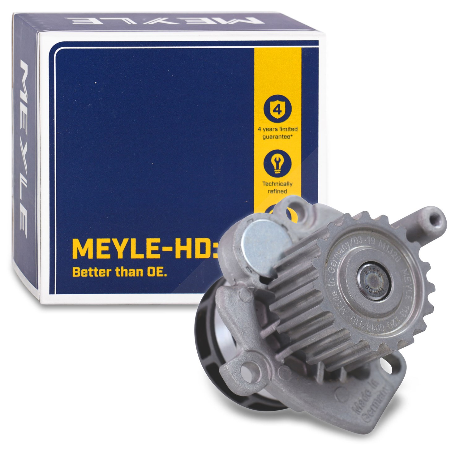 Meyle Wasserpumpe [Hersteller-Nr. 1132200018/HD] für VW, Skoda, Ford, Audi, Mitsubishi, Seat