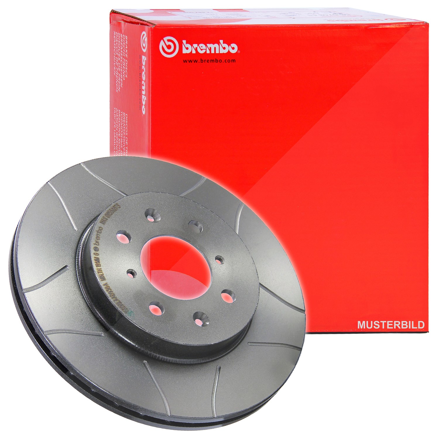 Brembo 1x Bremsscheibe [Hersteller-Nr. 09.9369.75] für Opel, Vauxhall, Saab