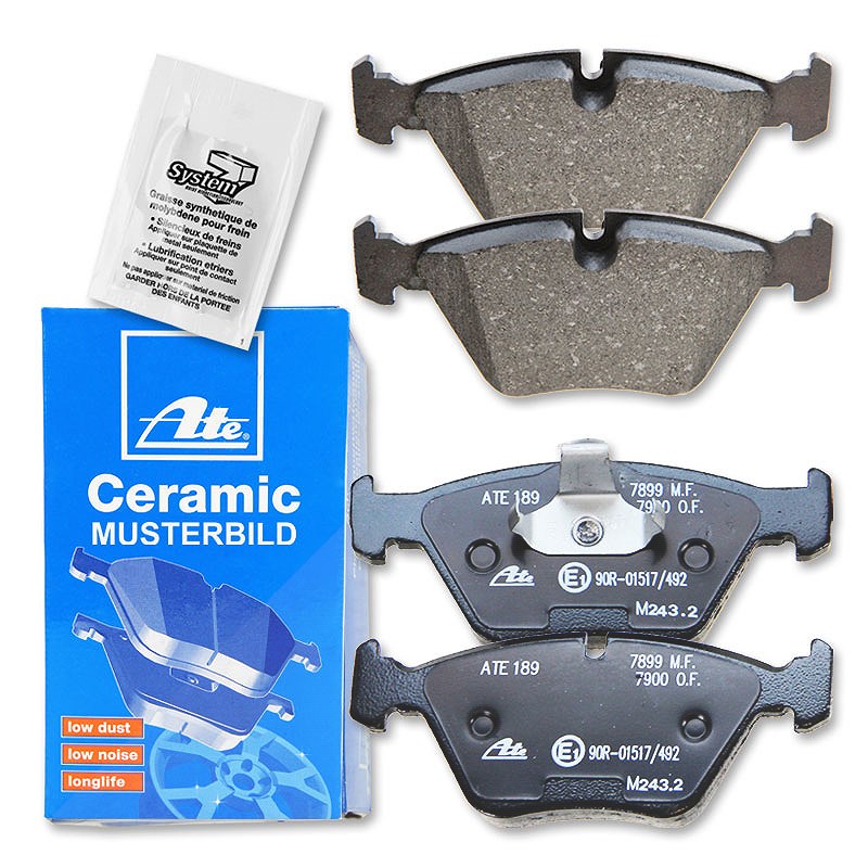 Ate CERAMIC Bremsbelagsatz vorne [Hersteller-Nr. 13.0470-7159.2] für Renault