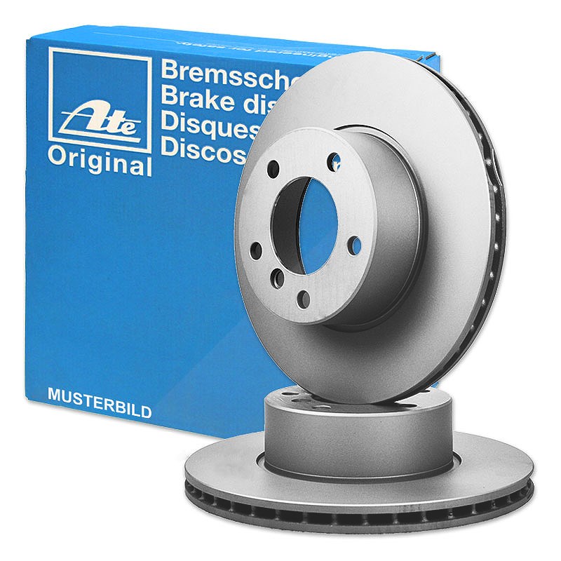 Ate Bremsscheibe Vorderachse Belüftet [Hersteller-Nr. 24.0125-0143.1] für Toyota