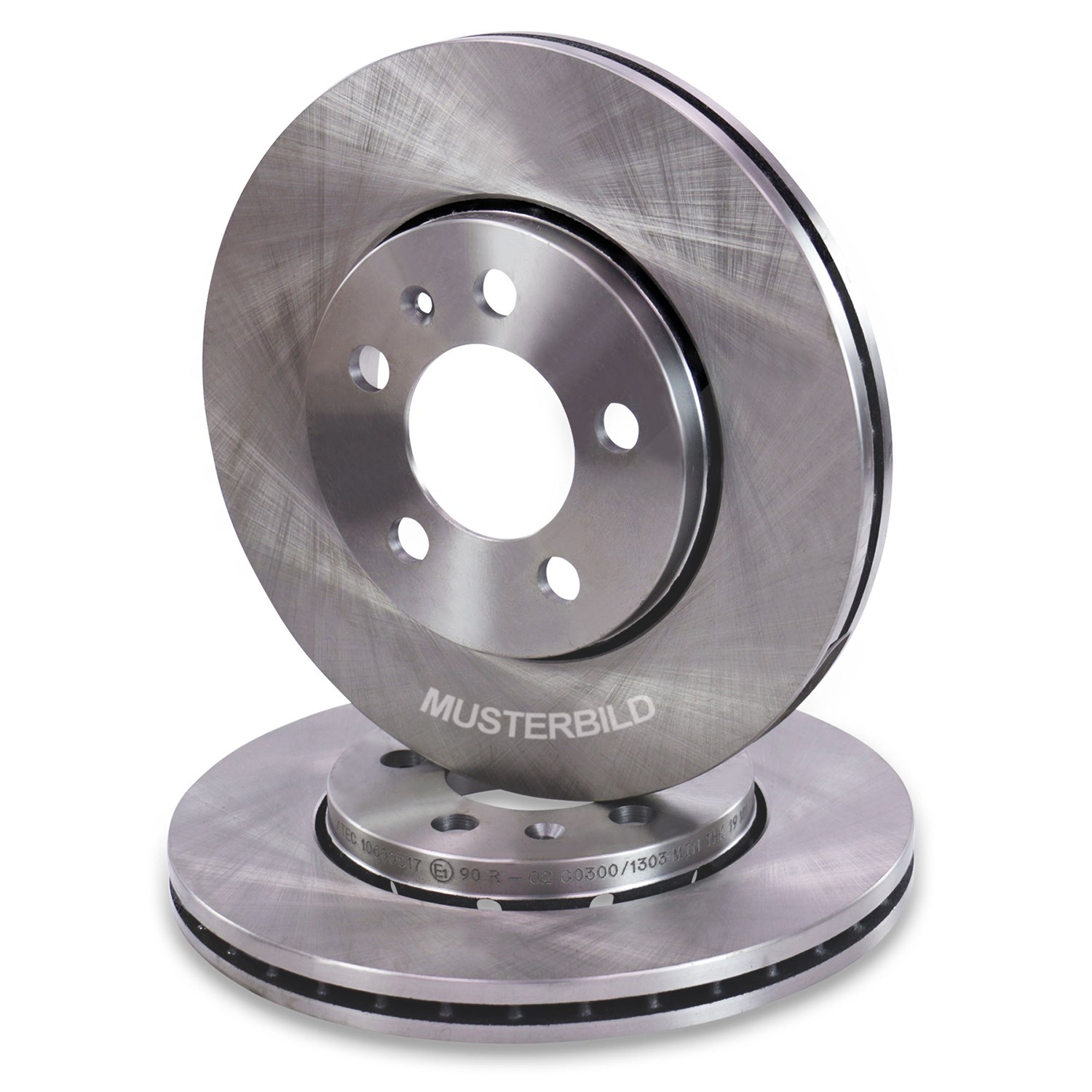 Bestprice 2x Bremsscheibe Vorderachse Belüftet [Hersteller-Nr. 34004664] für VW