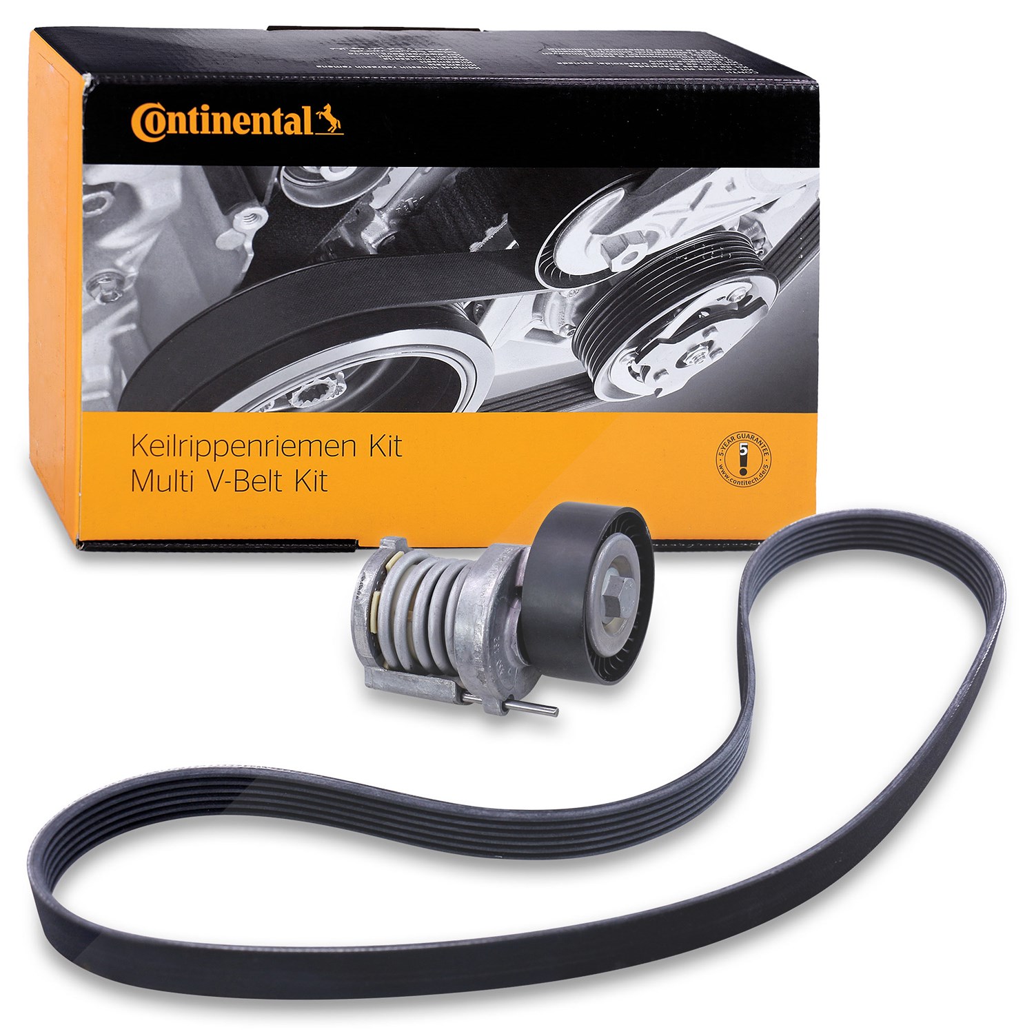 Continental Ctam Keilrippenriemensatz [Hersteller-Nr. 6PK1100K1] für Seat, VW, Skoda