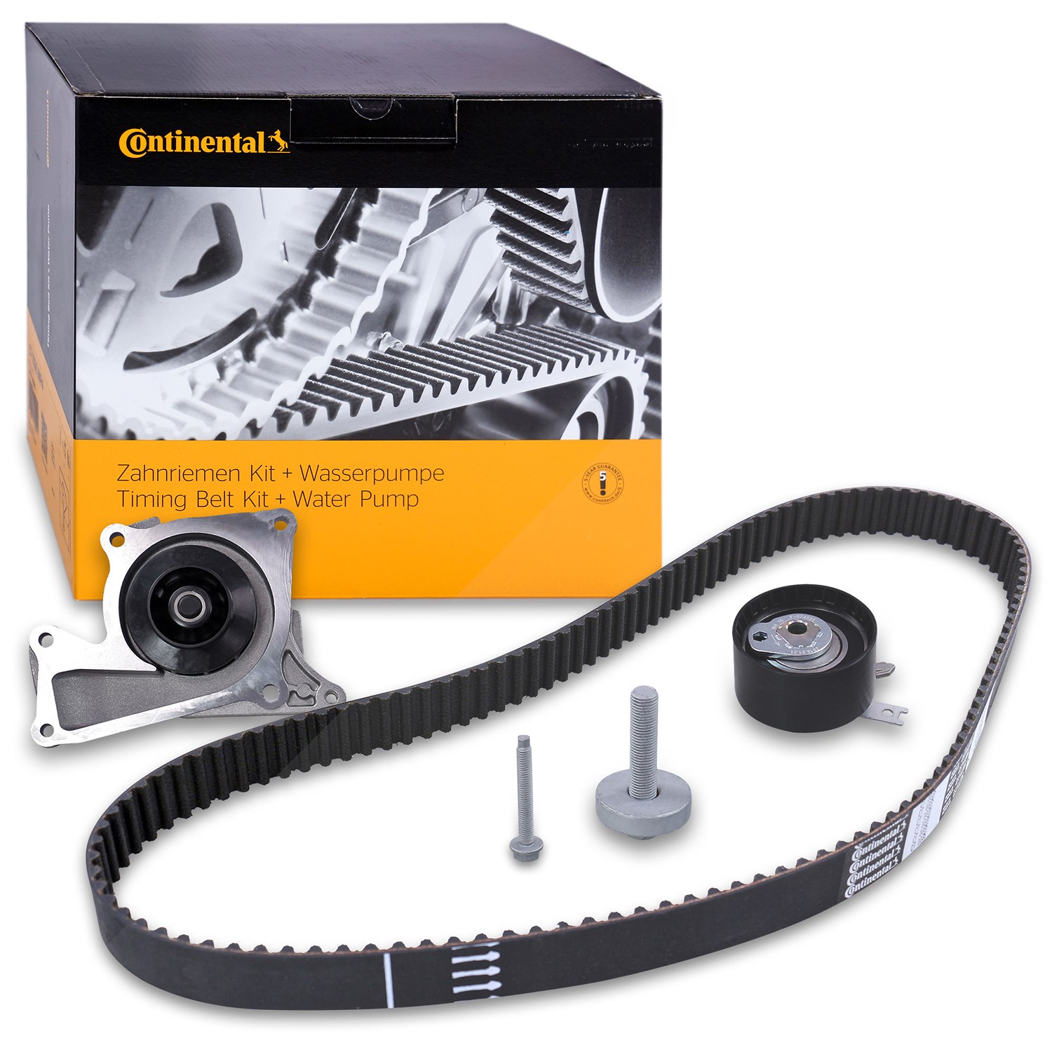Continental Ctam Wasserpumpe + Zahnriemensatz [Hersteller-Nr. CT1035WP4] für Nissan, Dacia, Renault